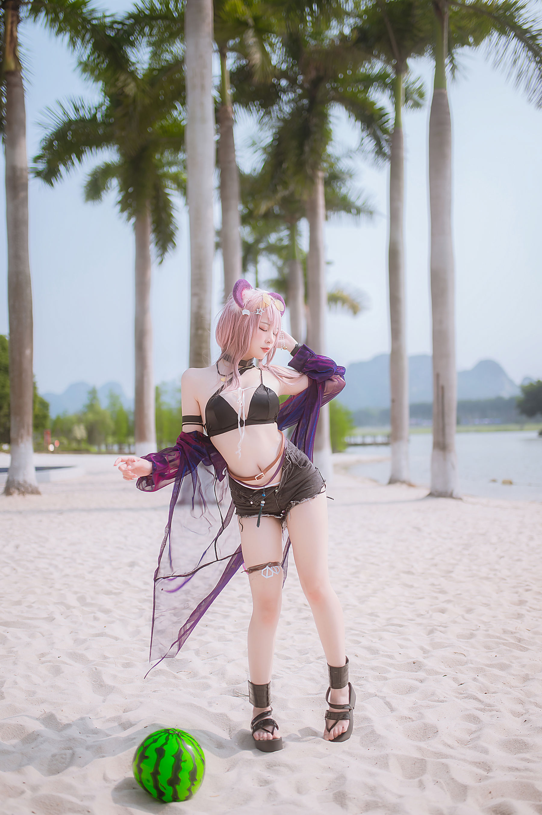 人气Coser 二佐Nisa - 泰拉夏日纪事 佐佐林雨霞  第49张