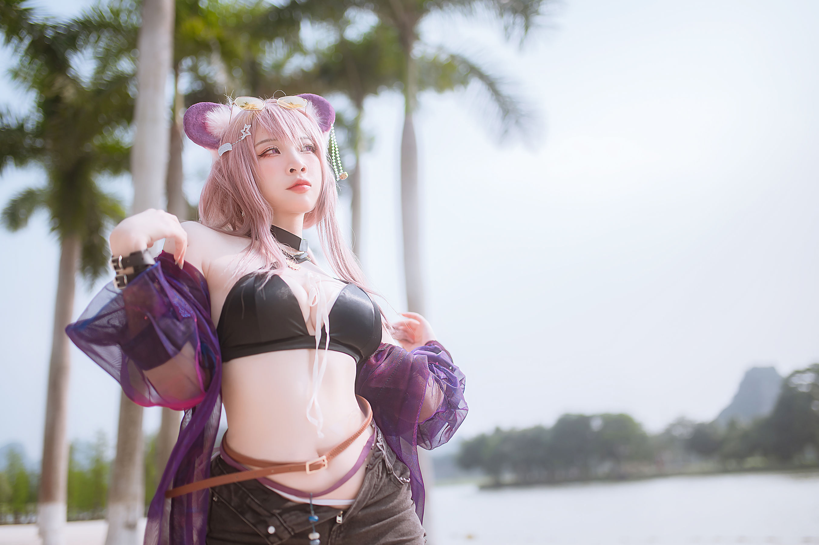 人气Coser 二佐Nisa - 泰拉夏日纪事 佐佐林雨霞  第46张