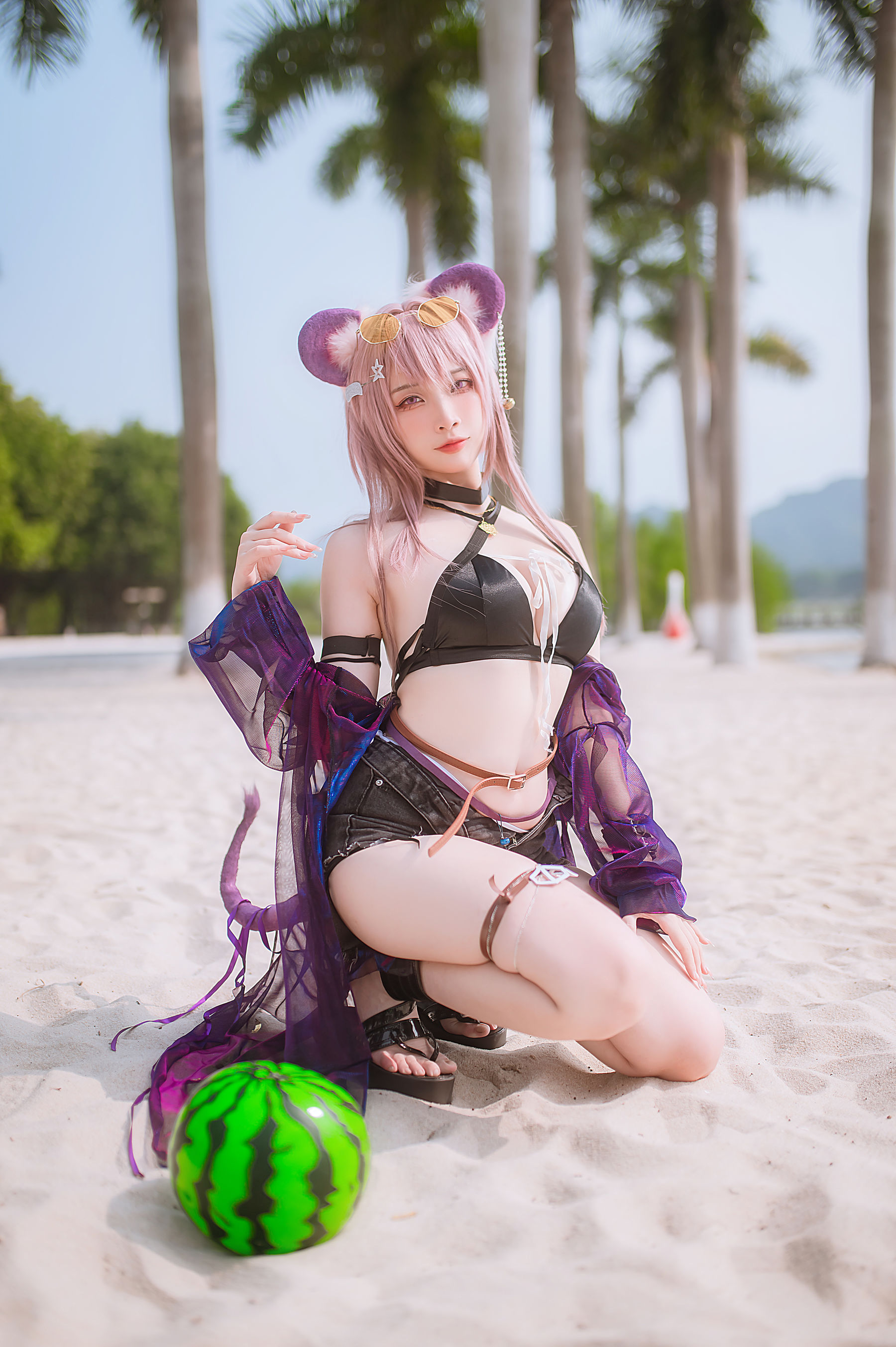 人气Coser 二佐Nisa - 泰拉夏日纪事 佐佐林雨霞  第42张