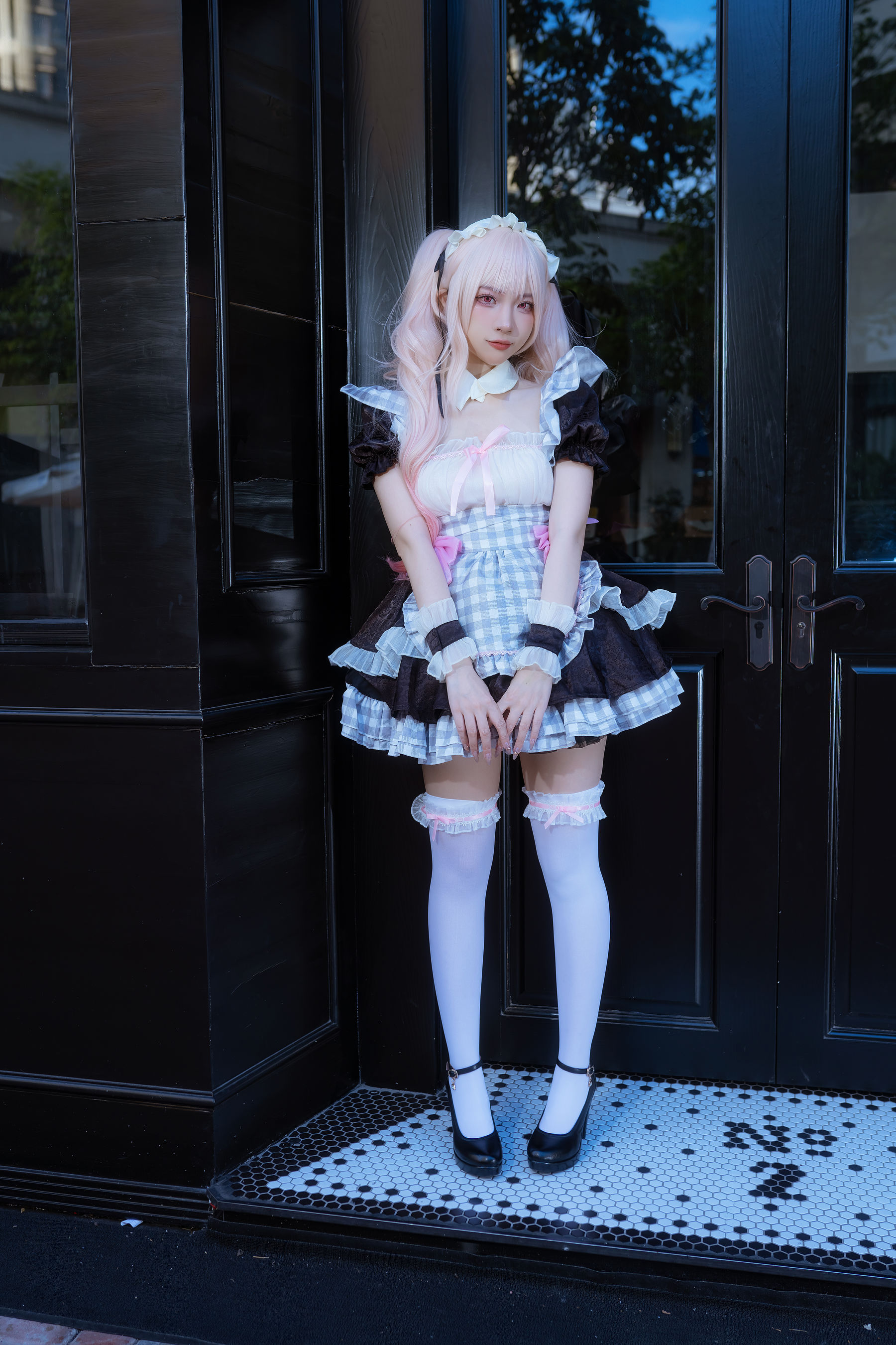 人气Coser 二佐Nisa - 海梦 女仆  第9张