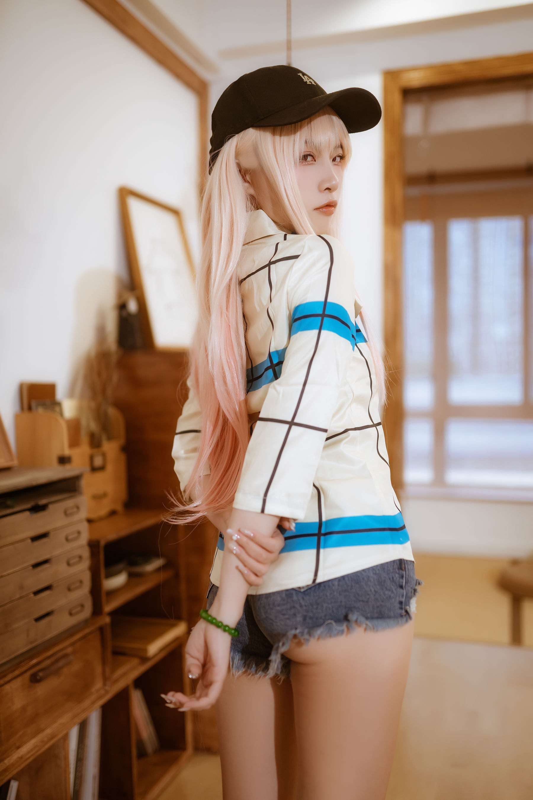 人气Coser 二佐Nisa - 海梦 日常泳装  第1张