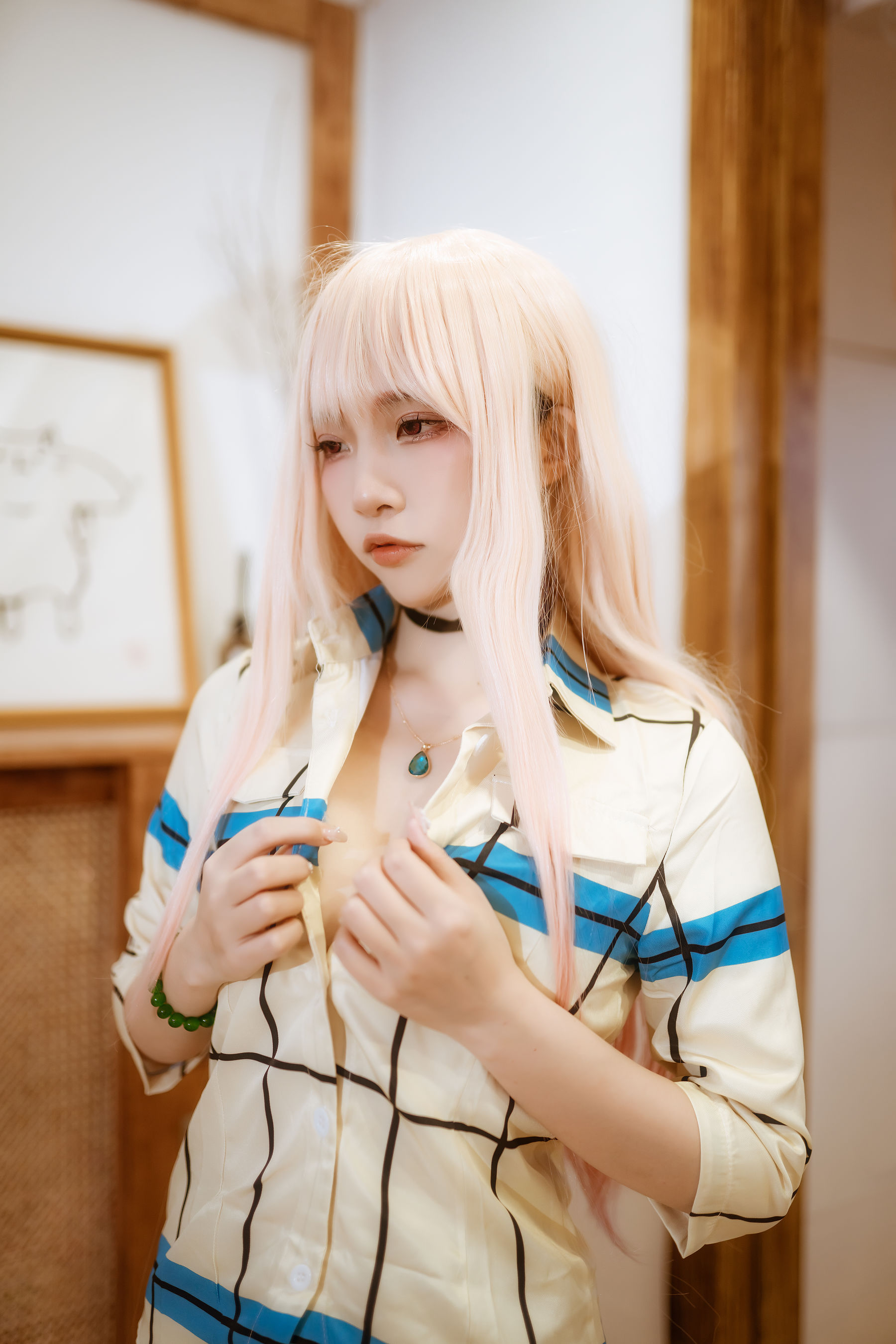 人气Coser 二佐Nisa - 海梦 日常泳装  第2张