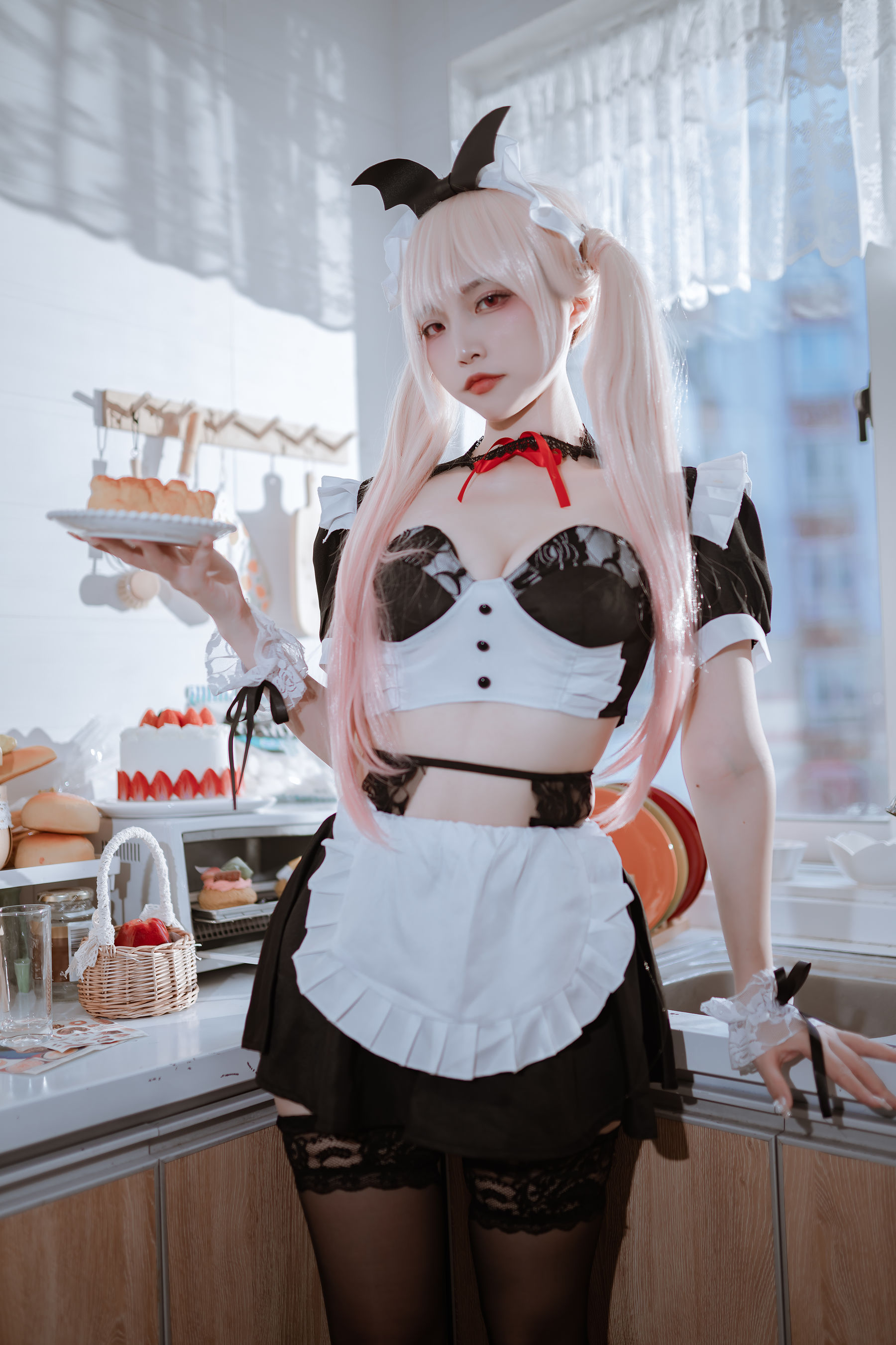 人气Coser 二佐Nisa - 海梦 小女仆  第14张