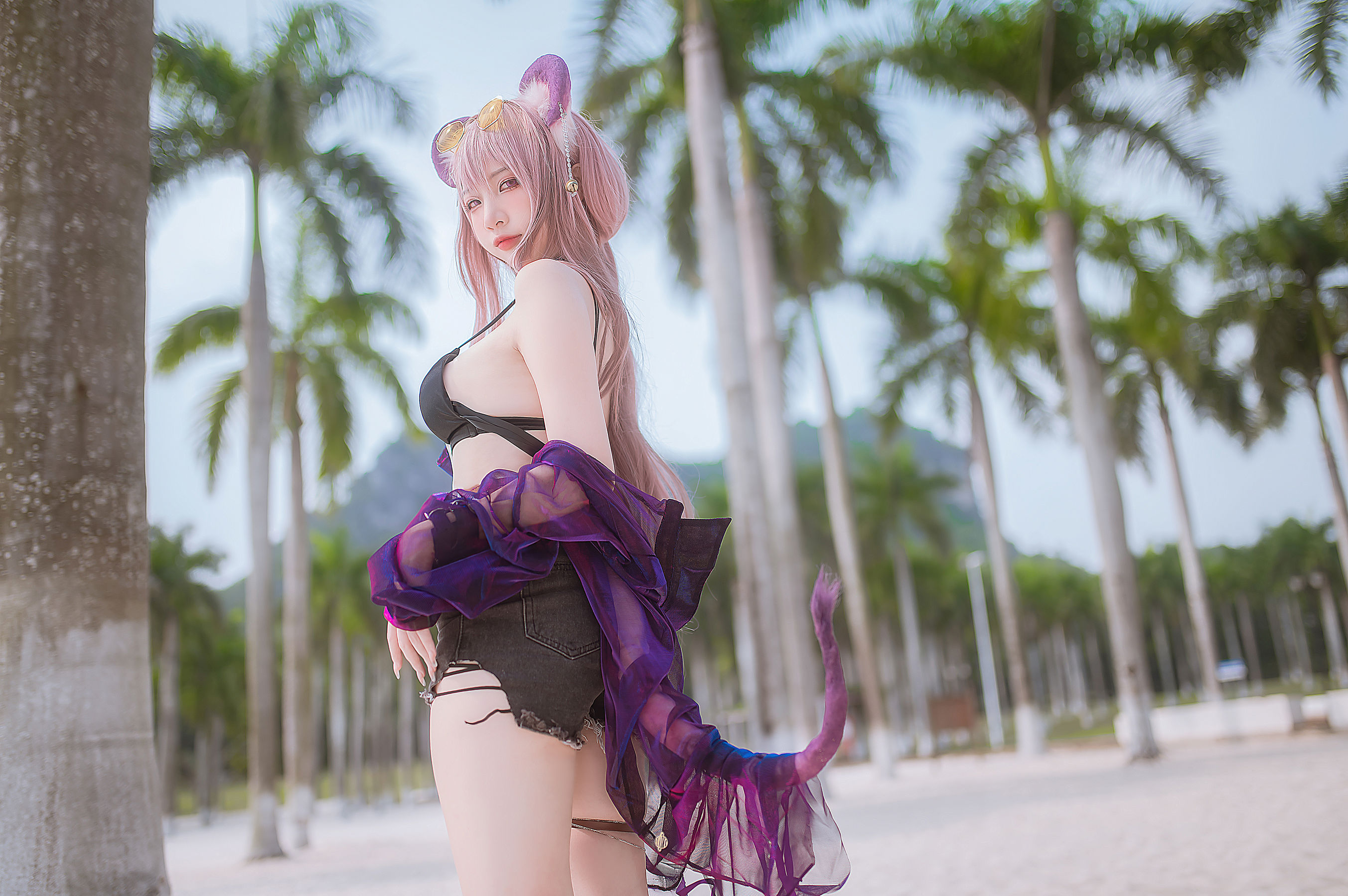 人气Coser 二佐Nisa - 泰拉夏日纪事 佐佐林雨霞  第34张