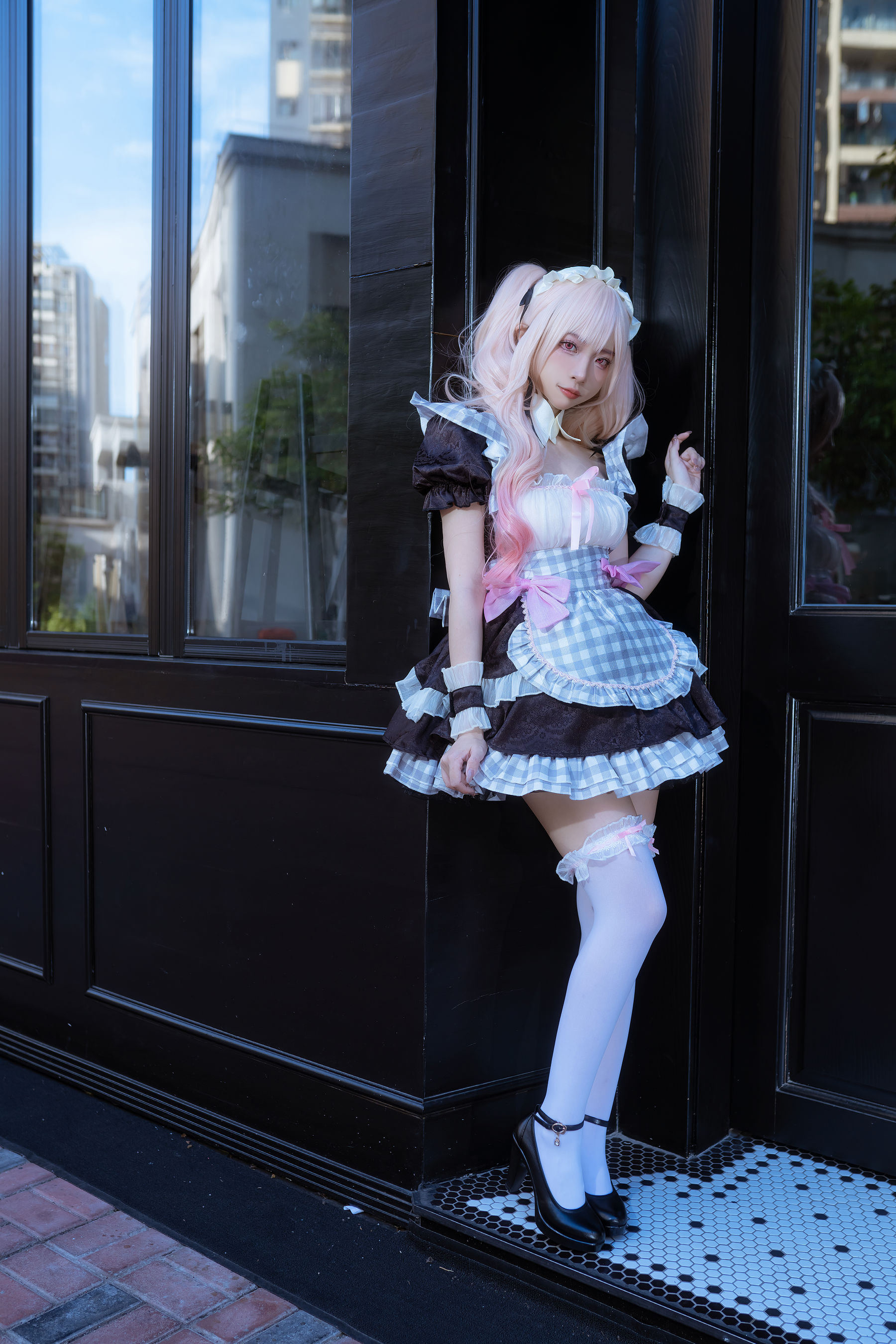 人气Coser 二佐Nisa - 海梦 女仆  第4张