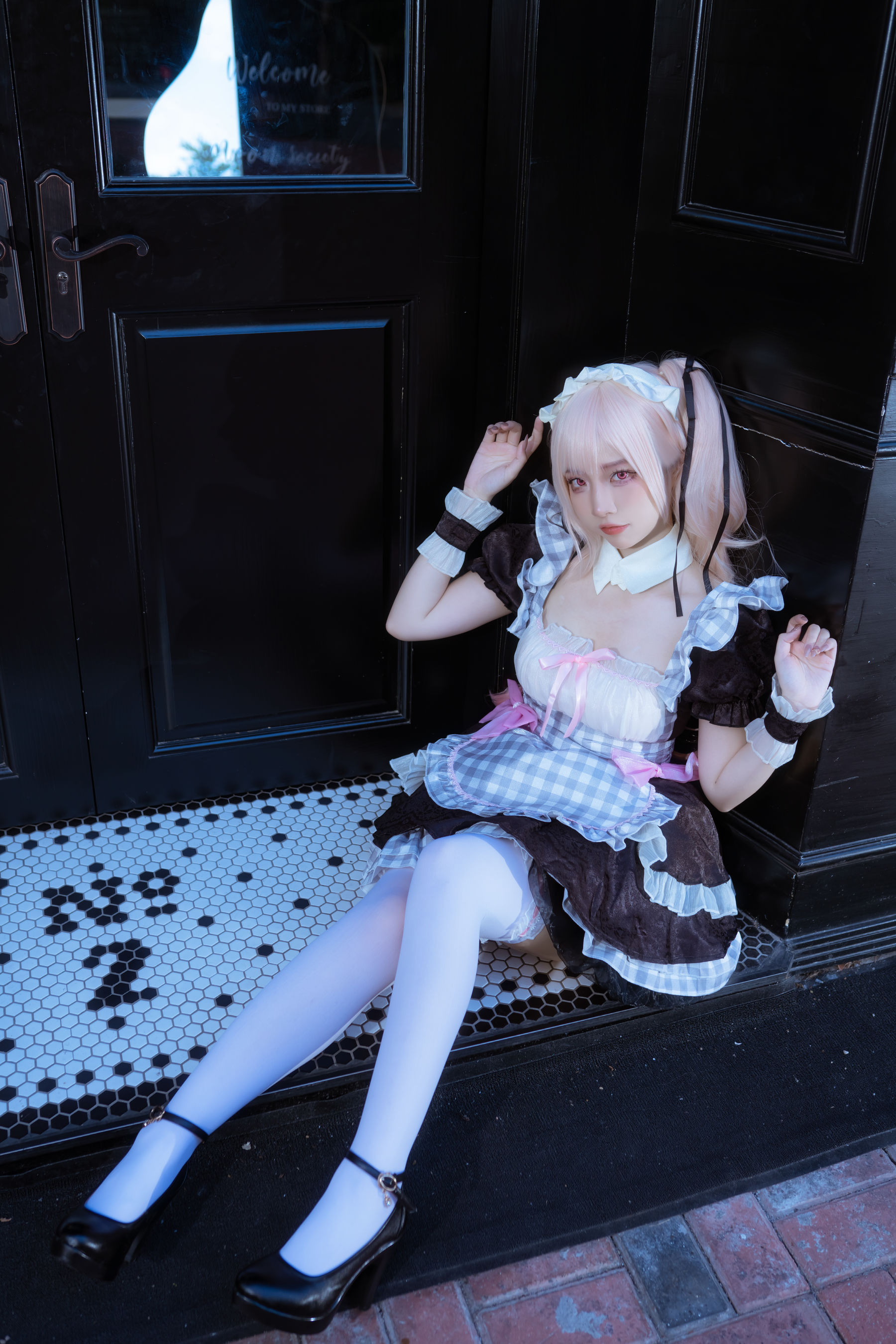人气Coser 二佐Nisa - 海梦 女仆  第25张