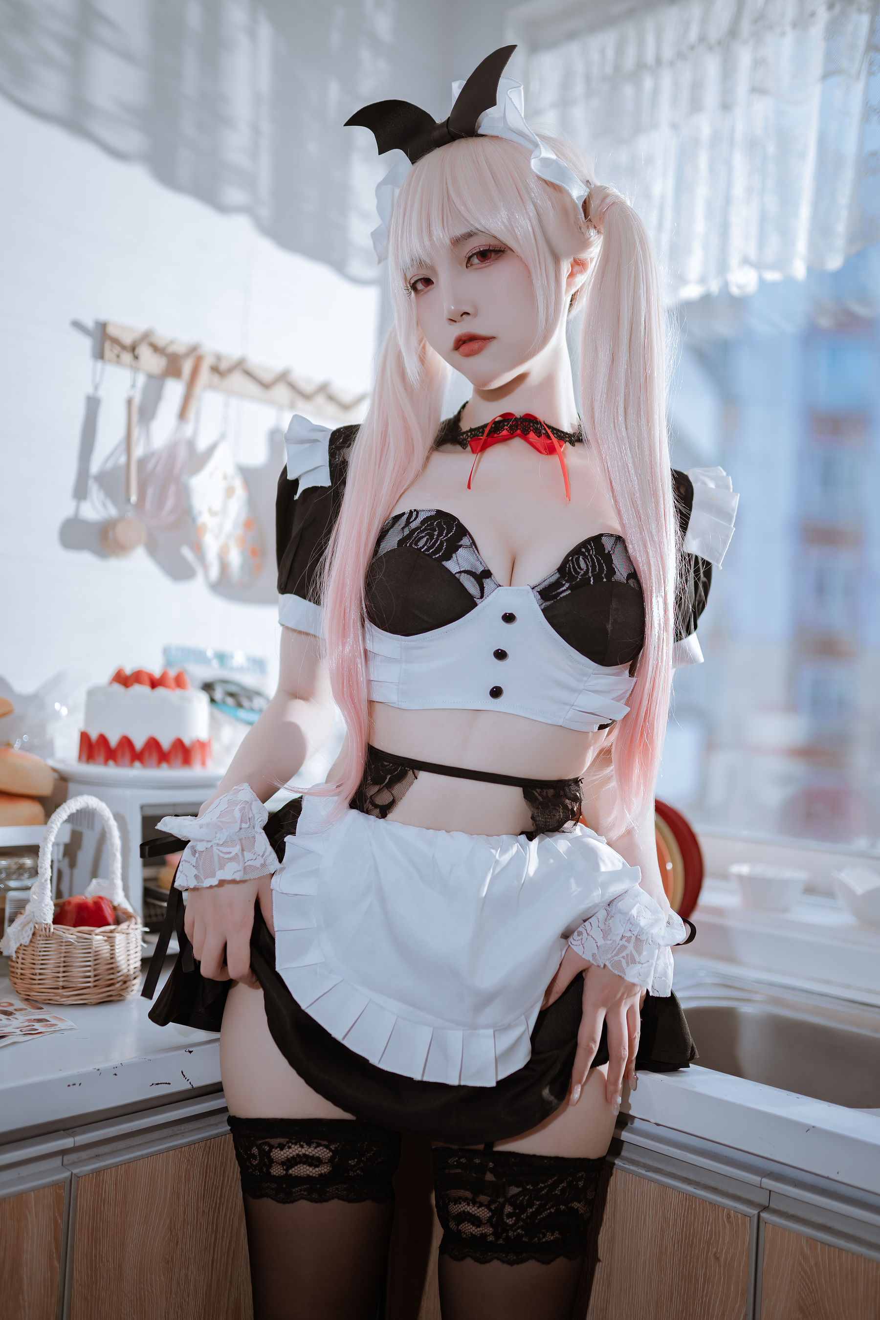 人气Coser 二佐Nisa - 海梦 小女仆  第12张