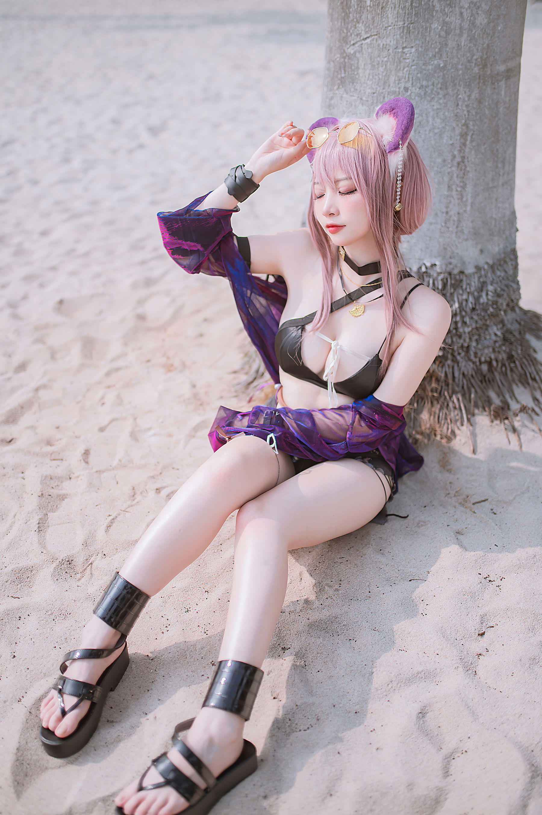 人气Coser 二佐Nisa - 泰拉夏日纪事 佐佐林雨霞  第25张