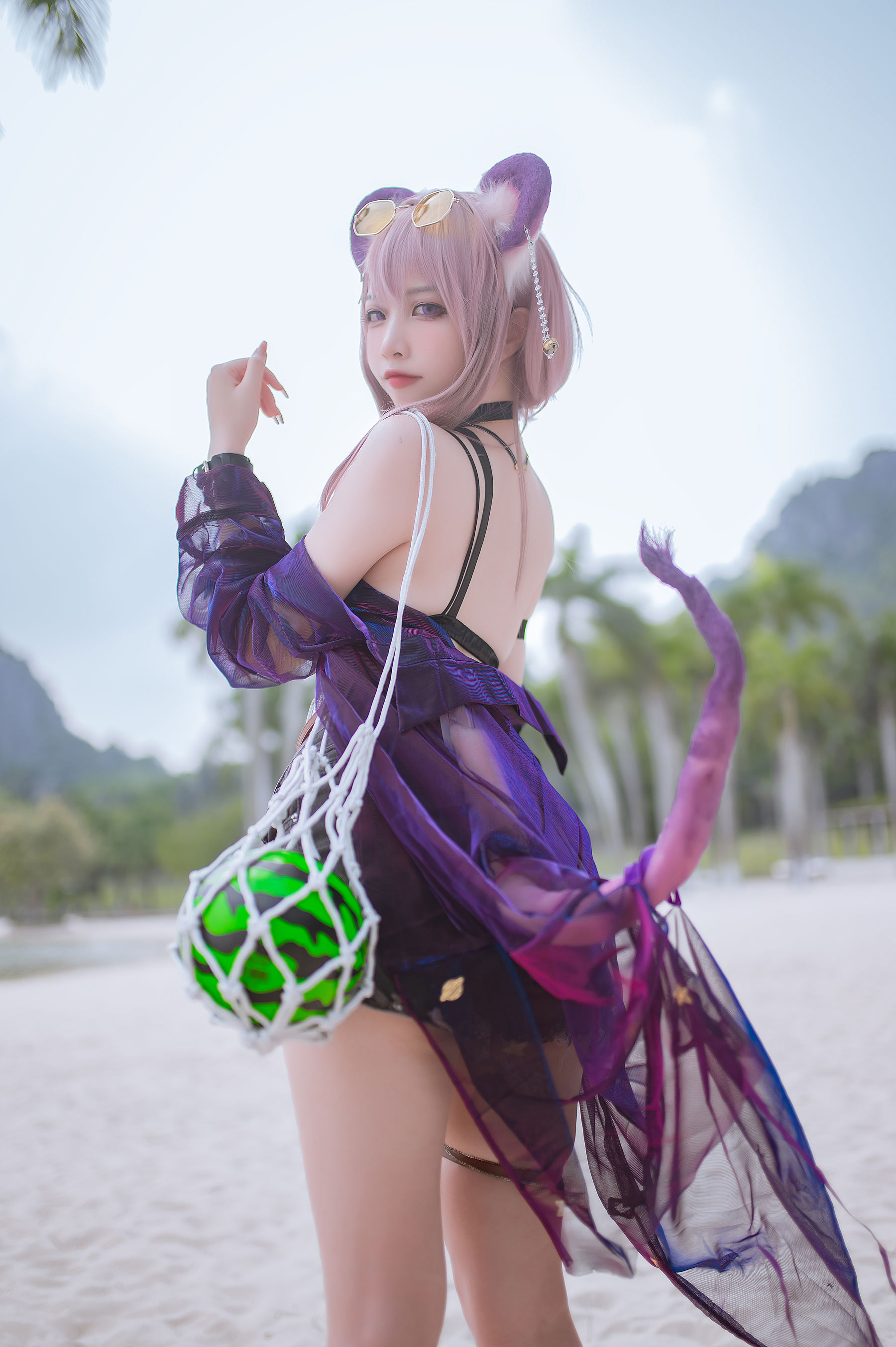 人气Coser 二佐Nisa - 泰拉夏日纪事 佐佐林雨霞  第1张