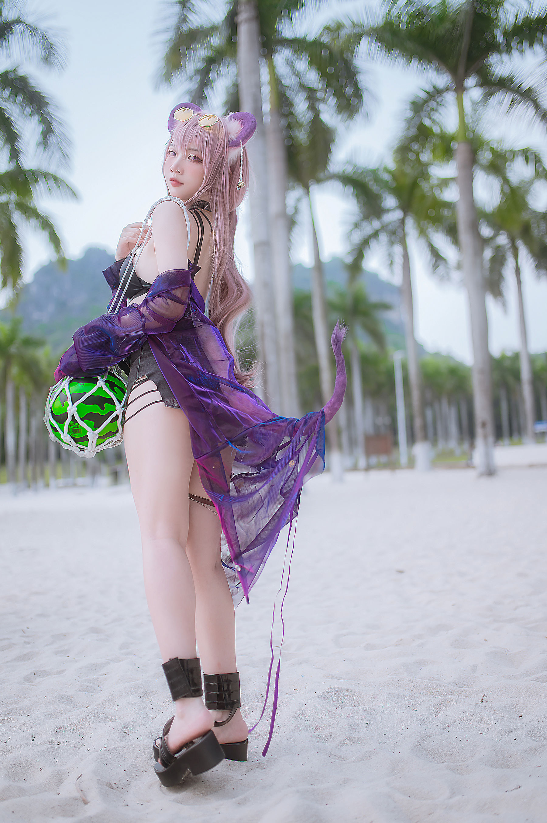 人气Coser 二佐Nisa - 泰拉夏日纪事 佐佐林雨霞  第24张
