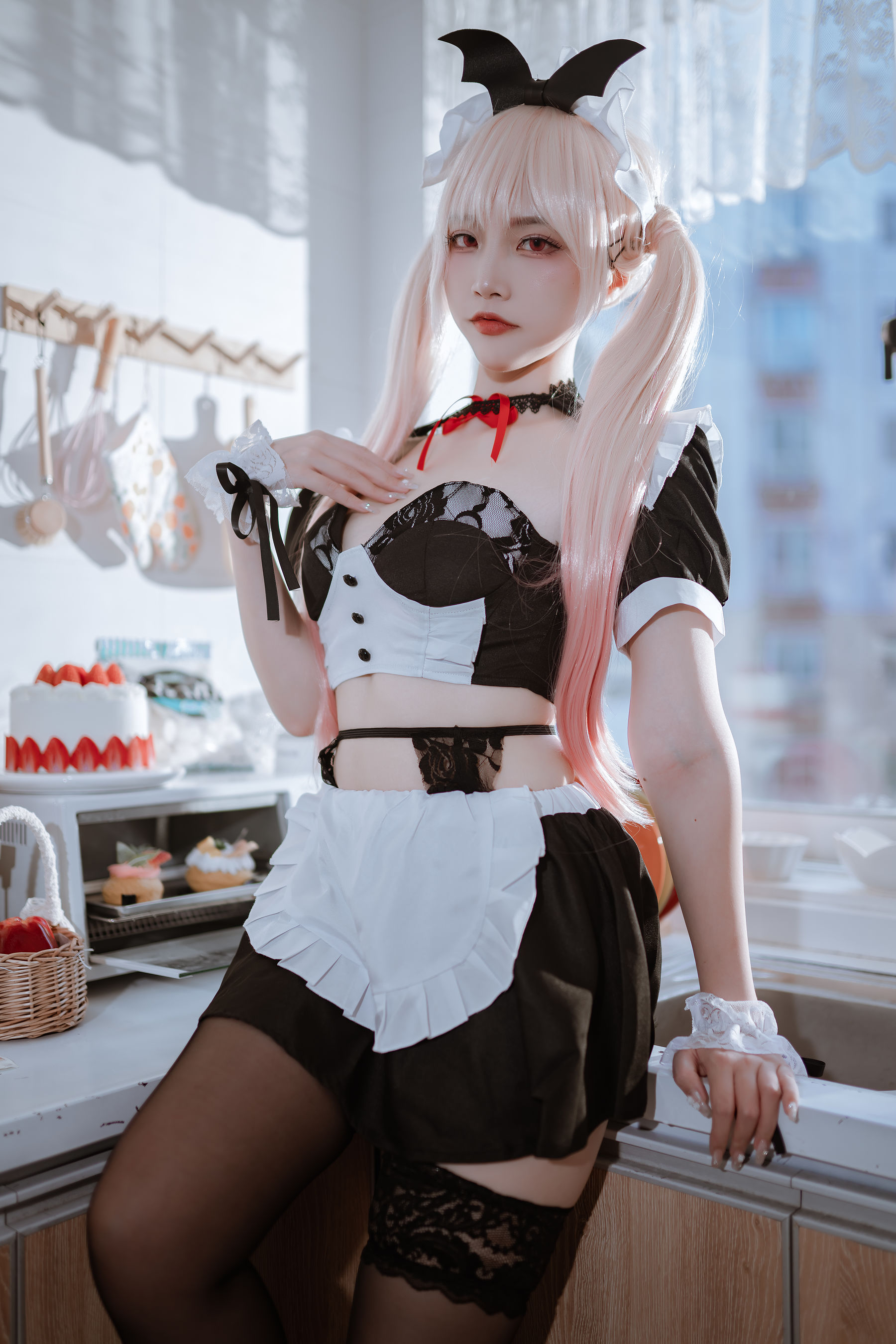人气Coser 二佐Nisa - 海梦 小女仆  第11张