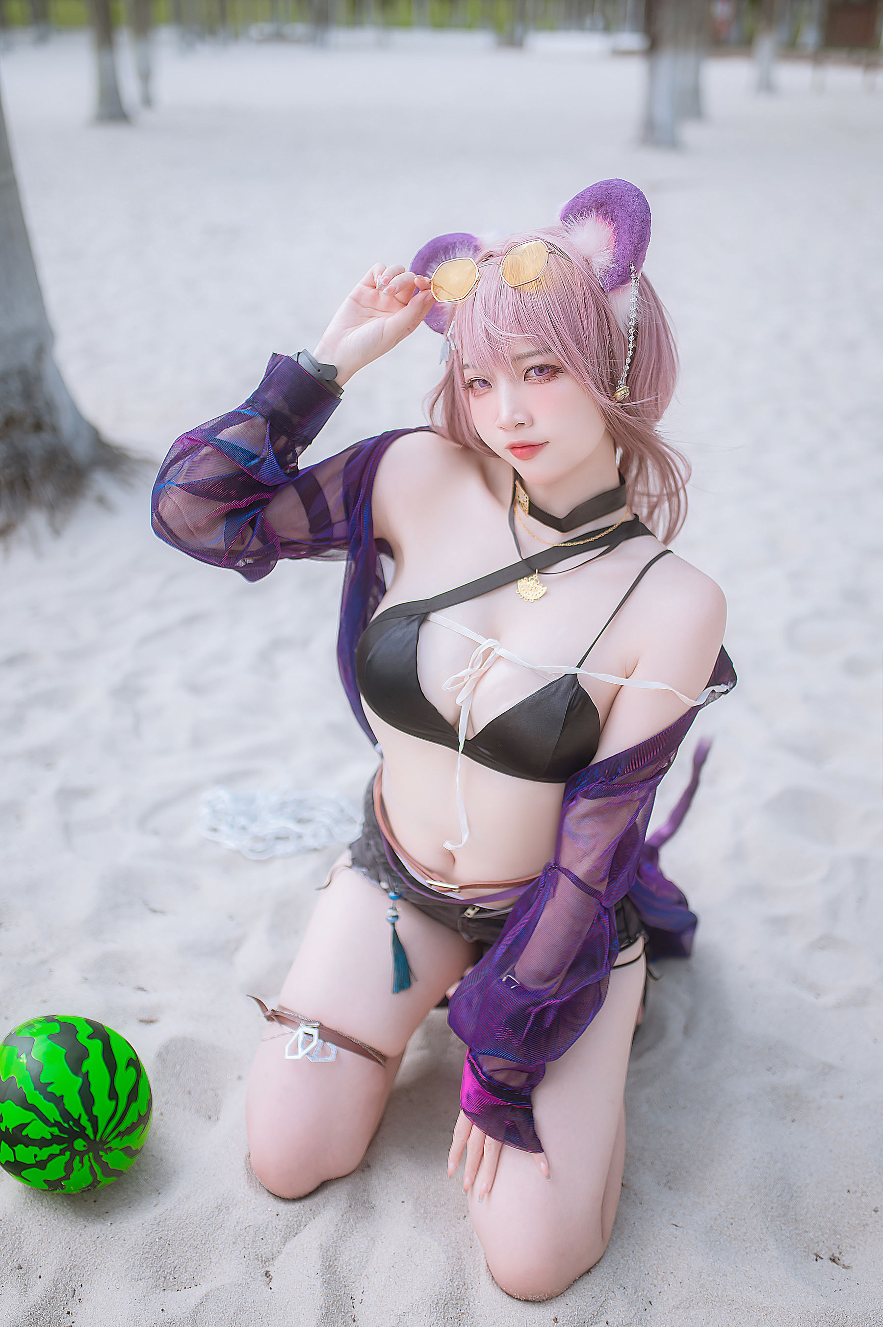 人气Coser 二佐Nisa - 泰拉夏日纪事 佐佐林雨霞  第18张