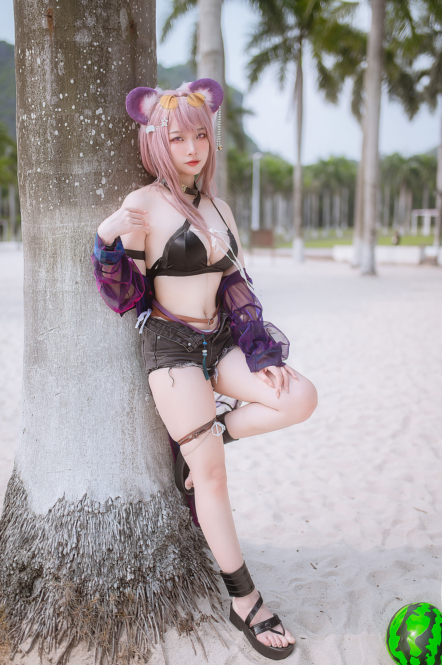 人气Coser 二佐Nisa - 泰拉夏日纪事 佐佐林雨霞  第32张