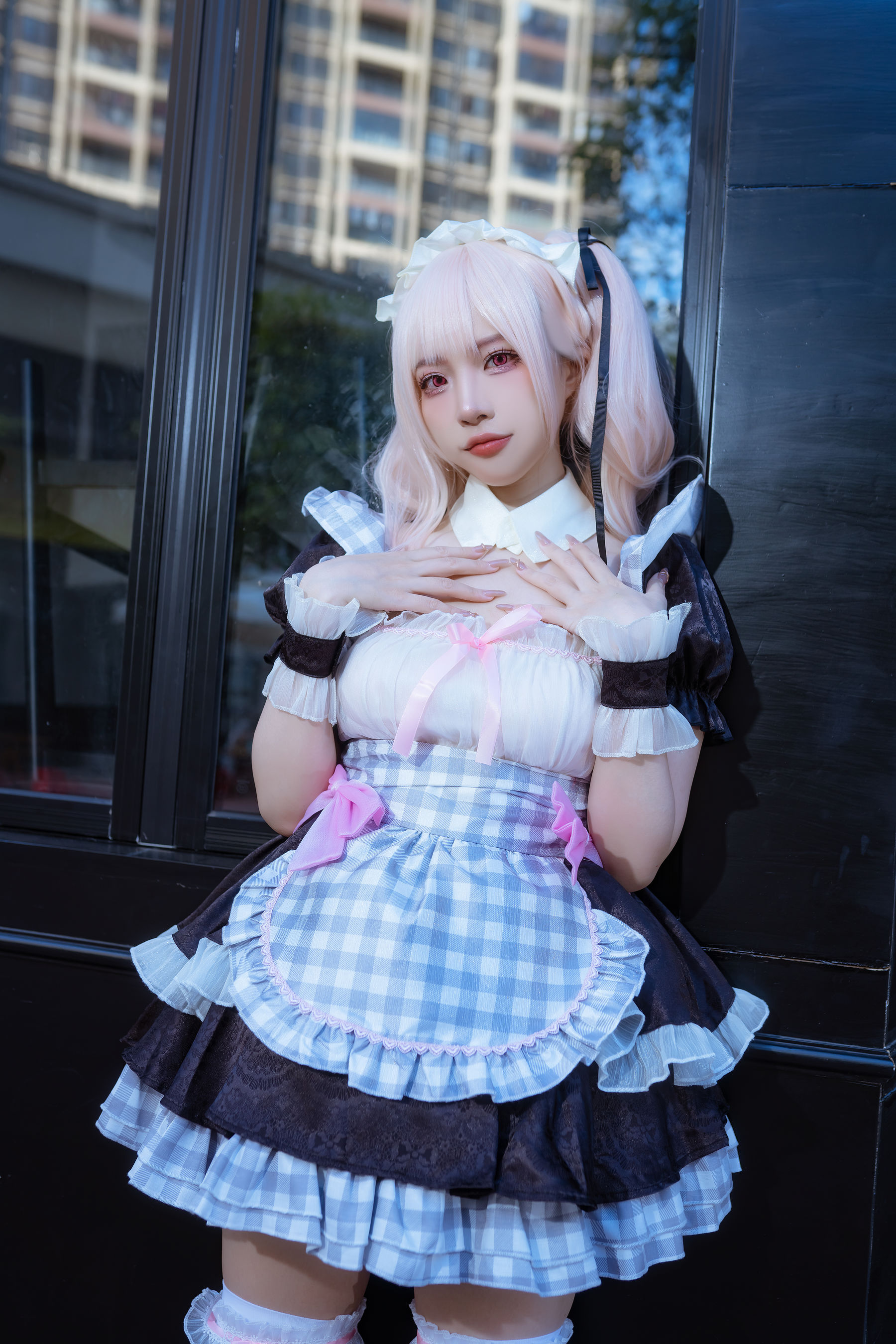人气Coser 二佐Nisa - 海梦 女仆  第13张