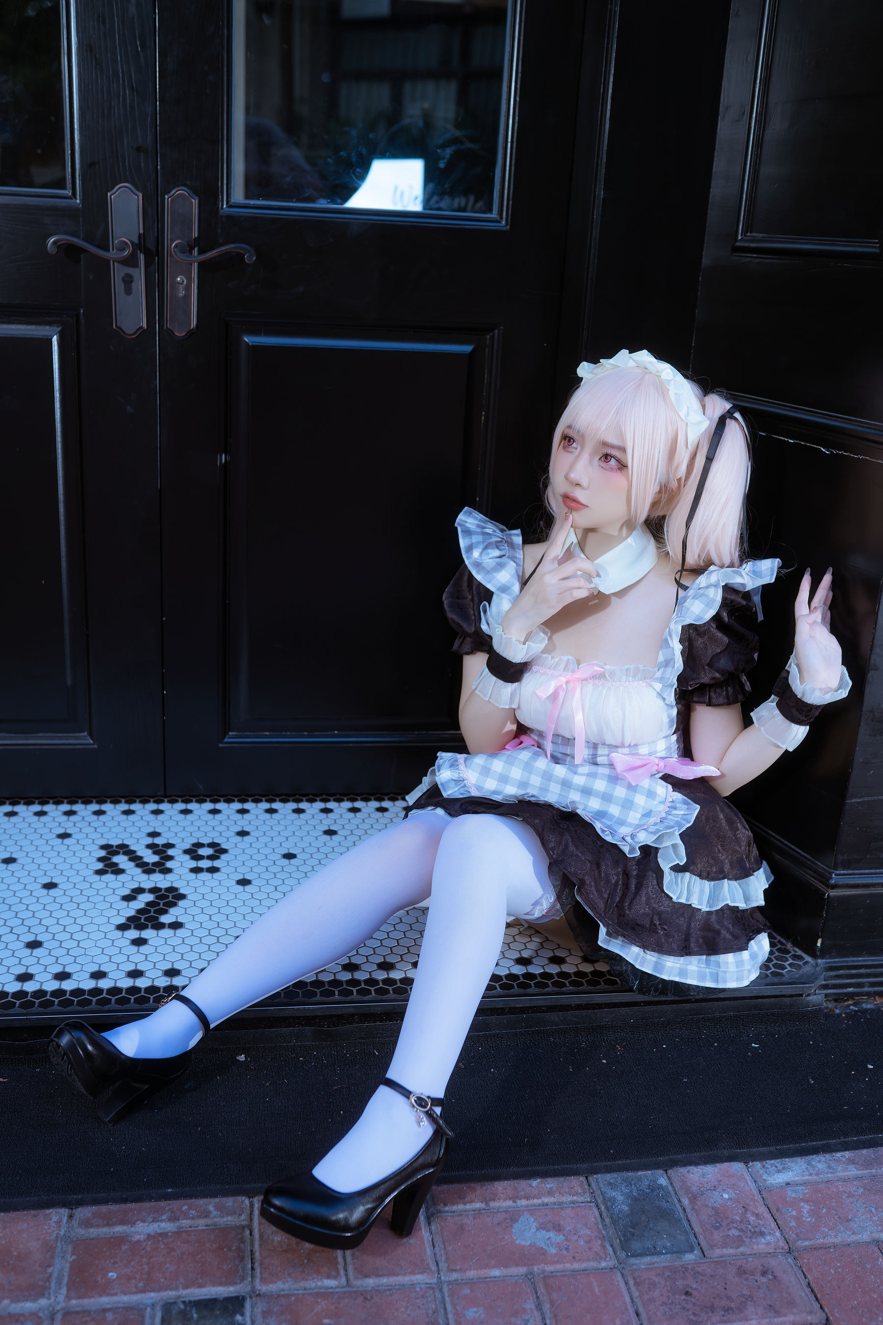 人气Coser 二佐Nisa - 海梦 女仆  第26张