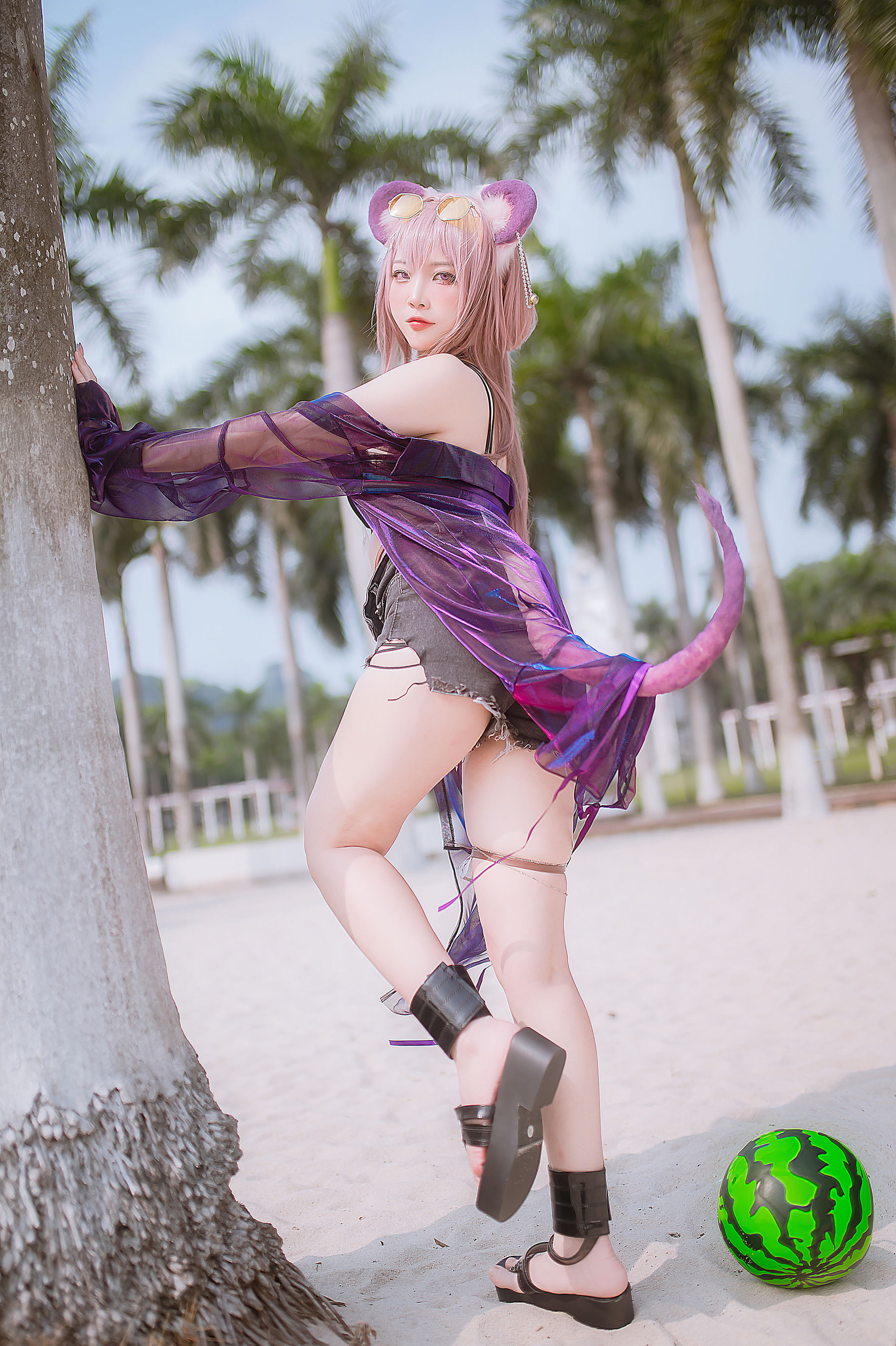 人气Coser 二佐Nisa - 泰拉夏日纪事 佐佐林雨霞  第31张