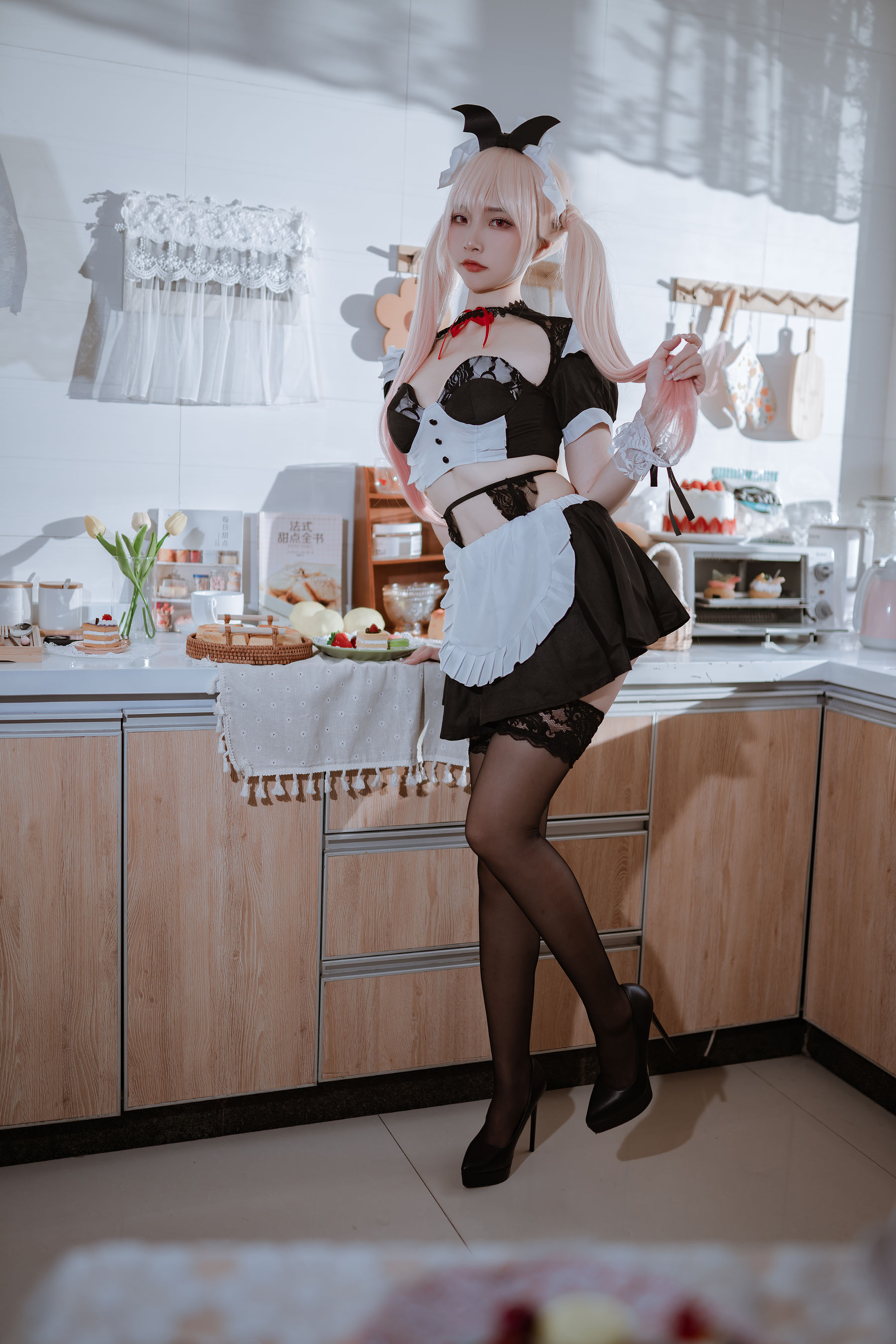 人气Coser 二佐Nisa - 海梦 小女仆  第3张