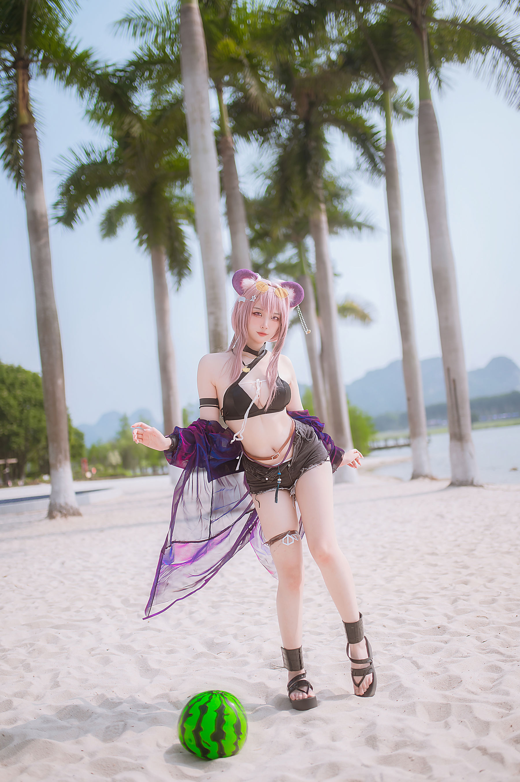 人气Coser 二佐Nisa - 泰拉夏日纪事 佐佐林雨霞  第48张