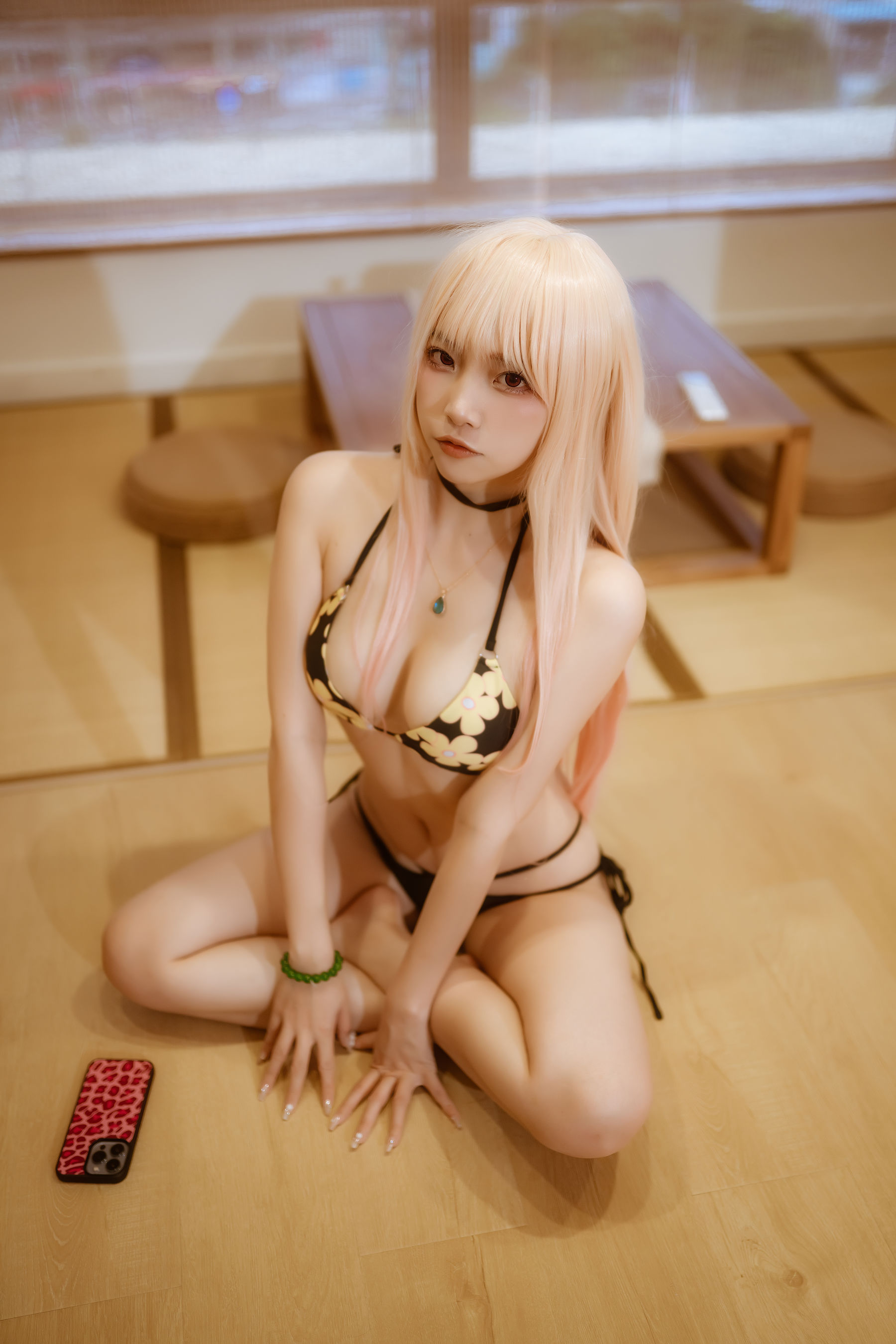 人气Coser 二佐Nisa - 海梦 日常泳装  第43张