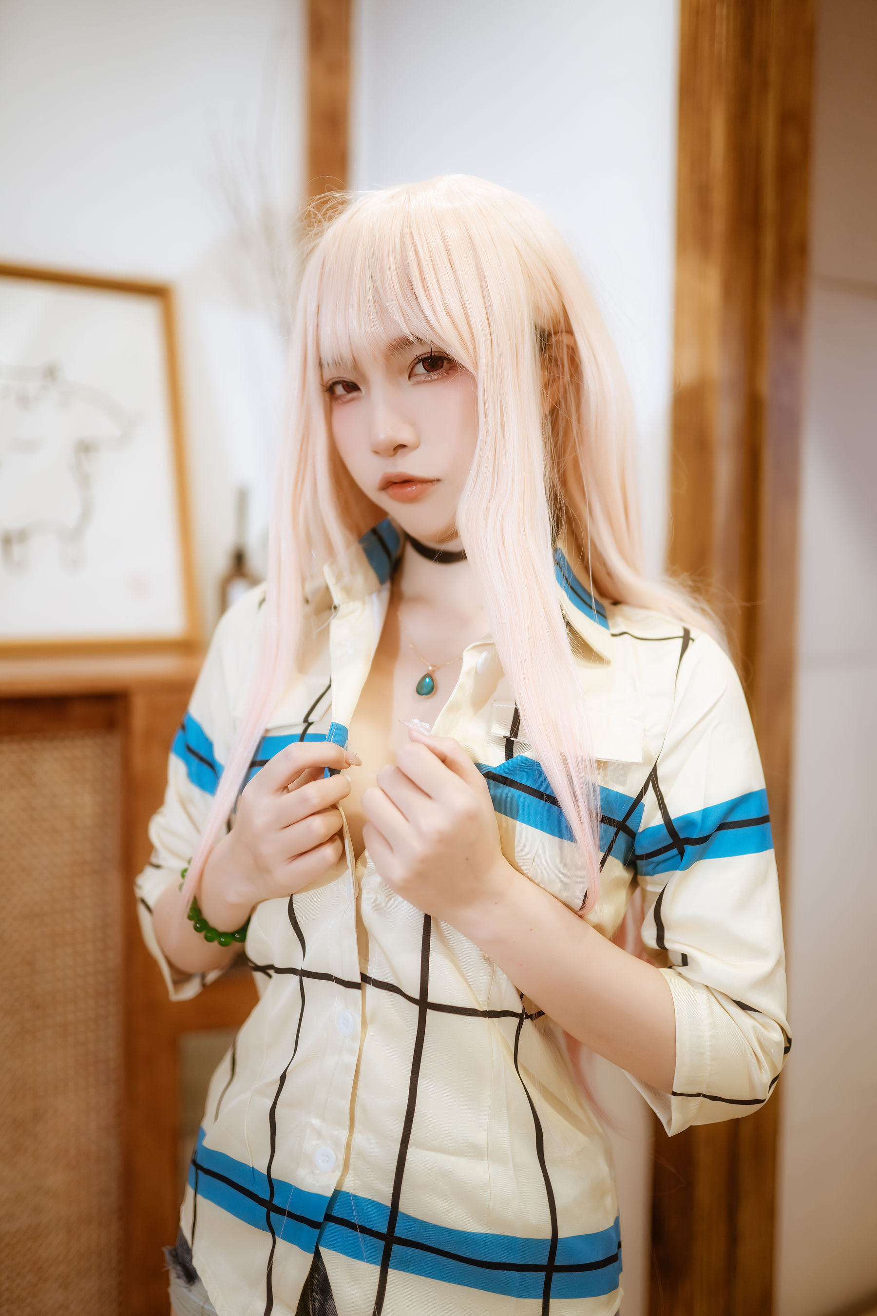 人气Coser 二佐Nisa - 海梦 日常泳装  第11张