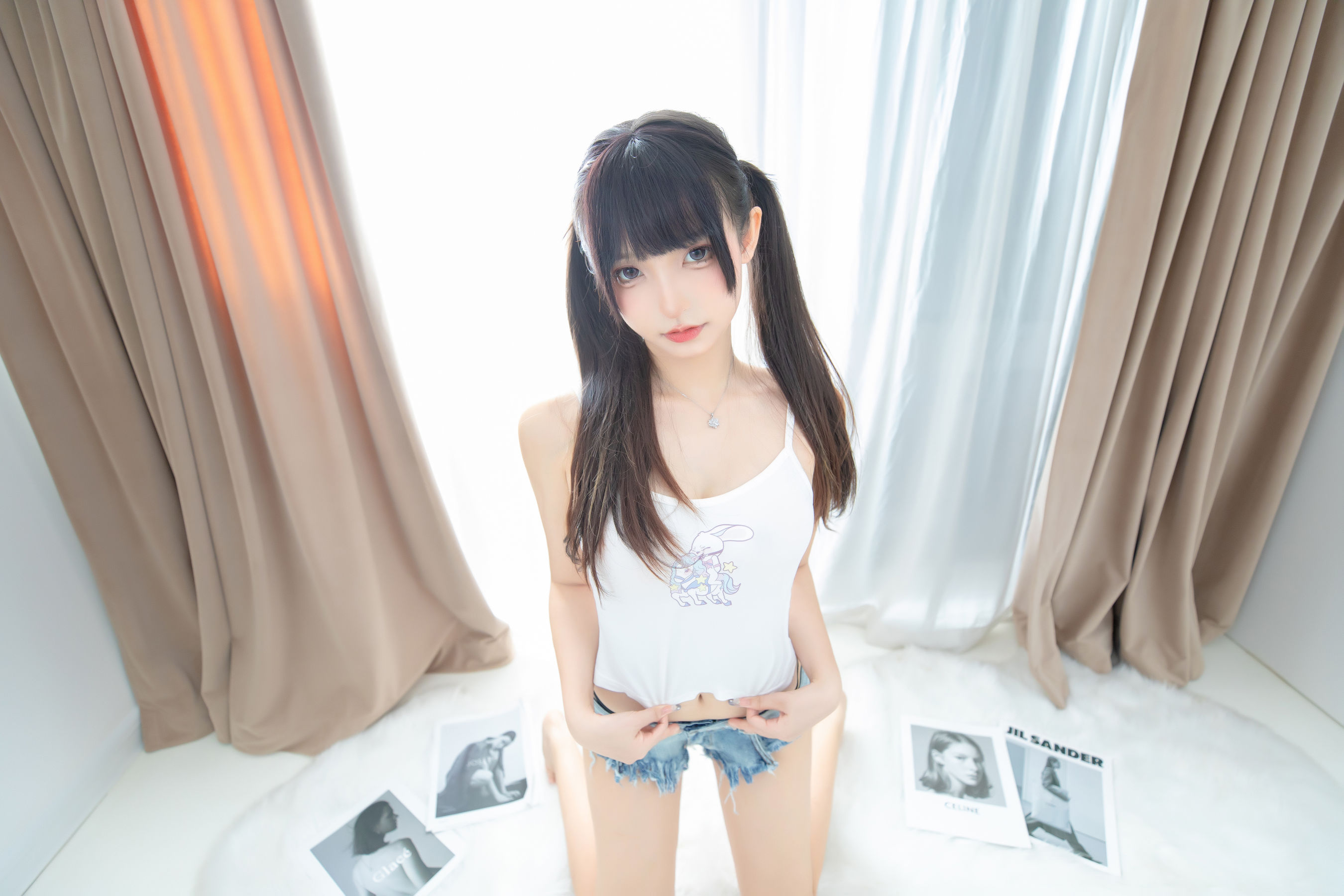 萝莉 神楽板真冬 之牛仔兔兔  第12张