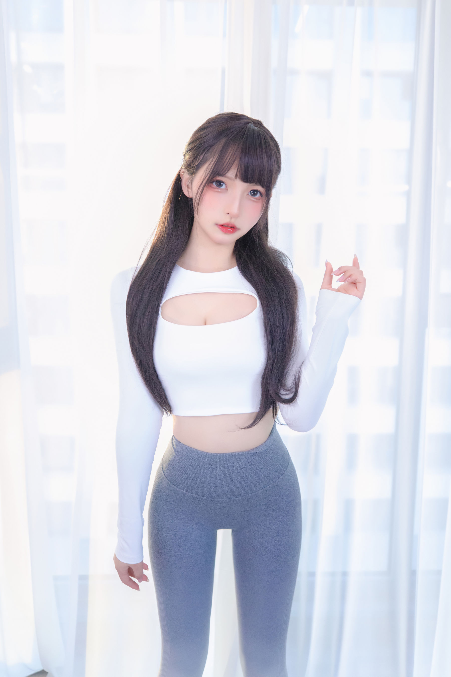 萝莉 神楽板真冬 之瑜伽少女  第2张