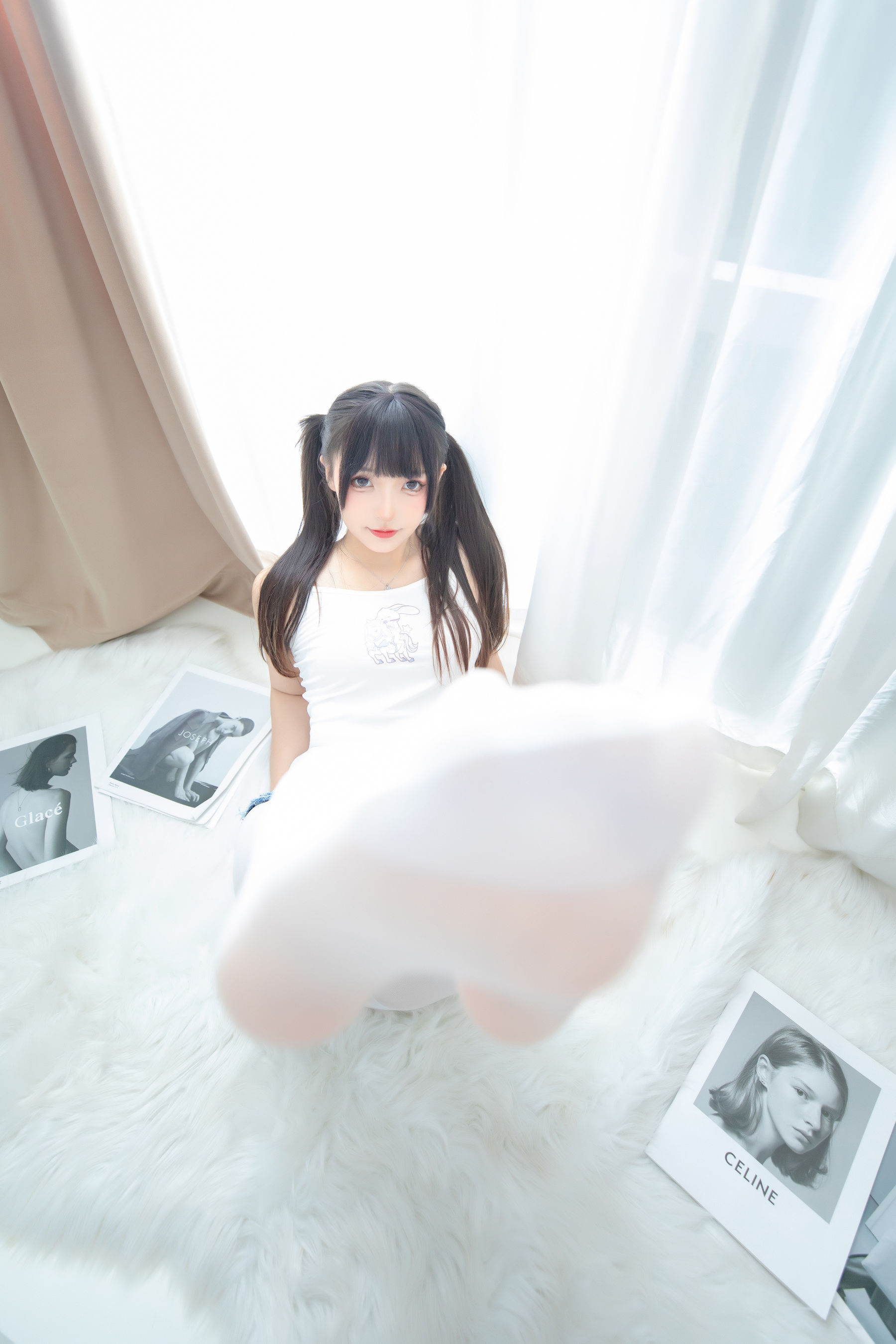 萝莉 神楽板真冬 之牛仔兔兔  第44张