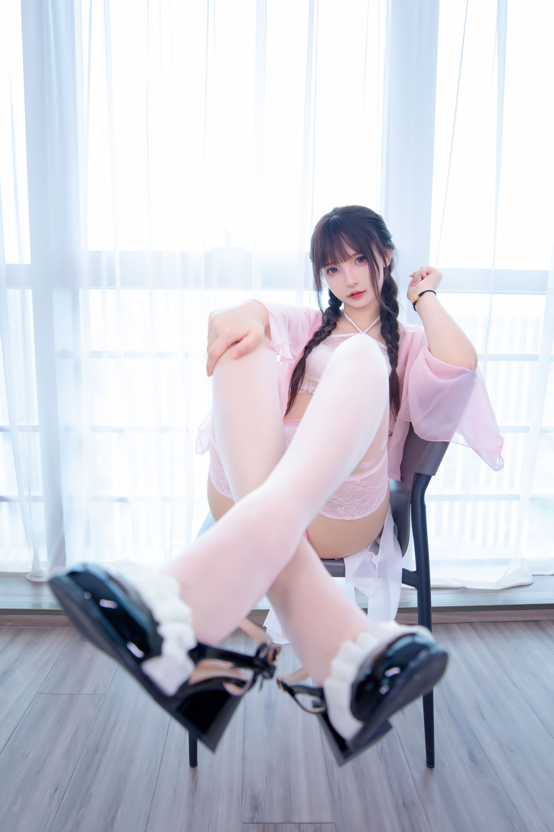 萝莉 神楽板真冬 之桃花潭水  第31张