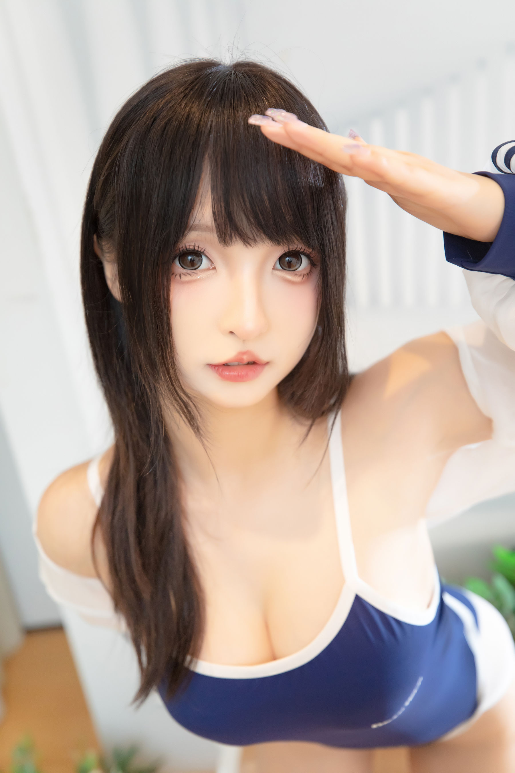 萝莉 神楽板真冬 之夏日泳装  第6张