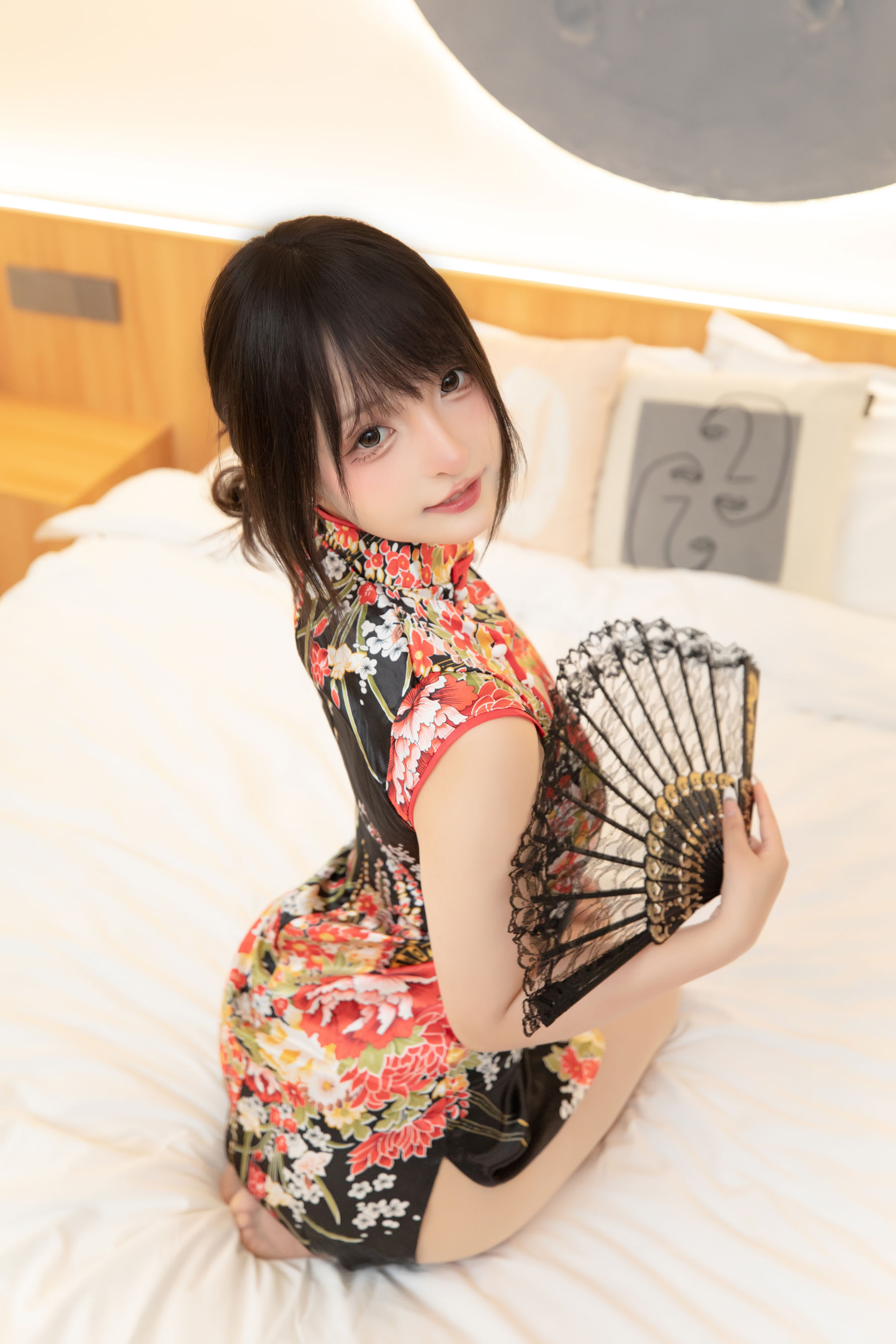 萝莉 神楽板真冬 之古典旗袍  第48张