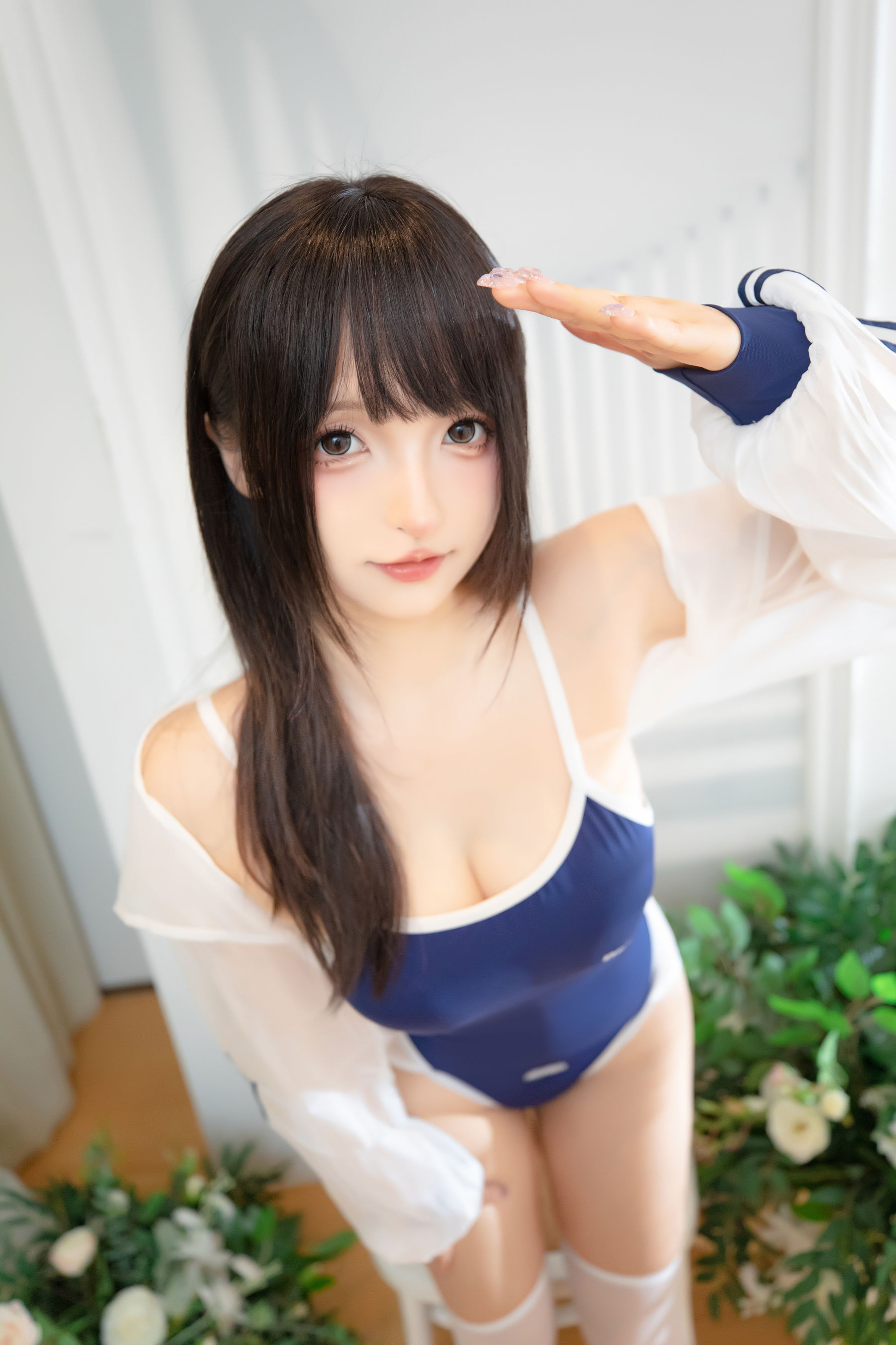 萝莉 神楽板真冬 之夏日泳装  第6张