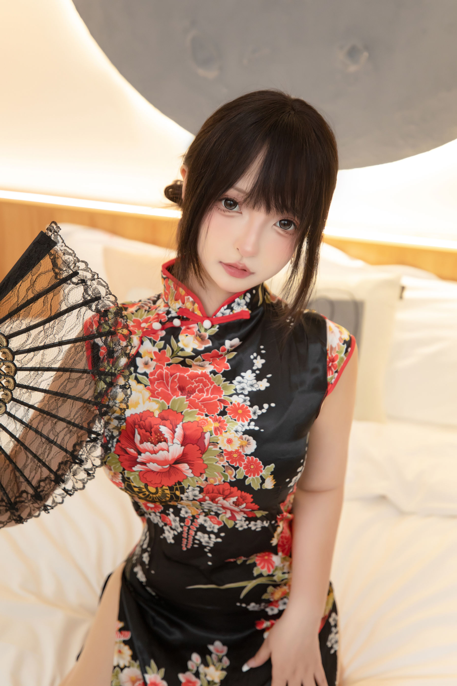 萝莉 神楽板真冬 之古典旗袍  第2张