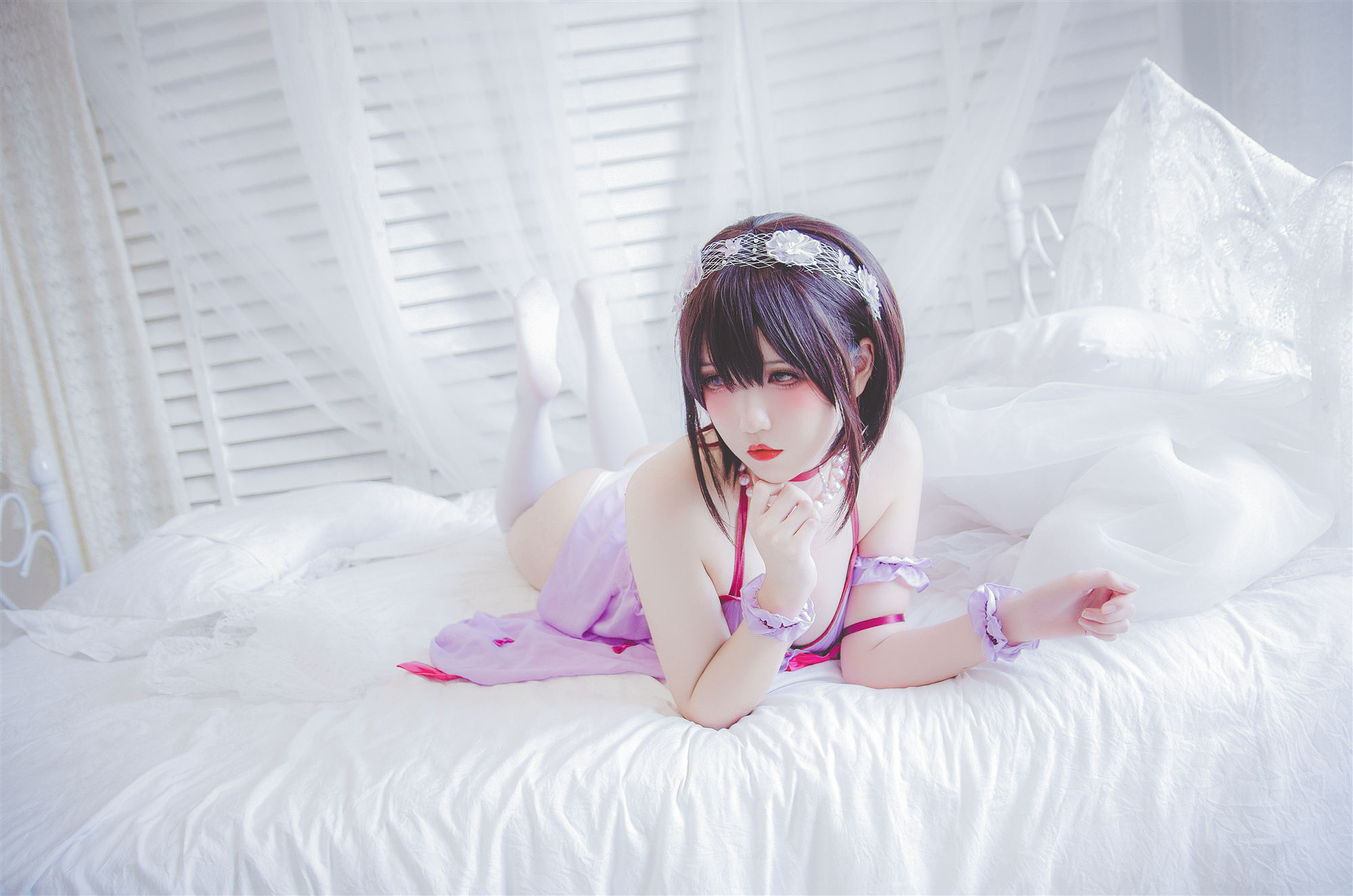 鬼马少女 阿薰kaOri - 加藤惠睡衣  第17张