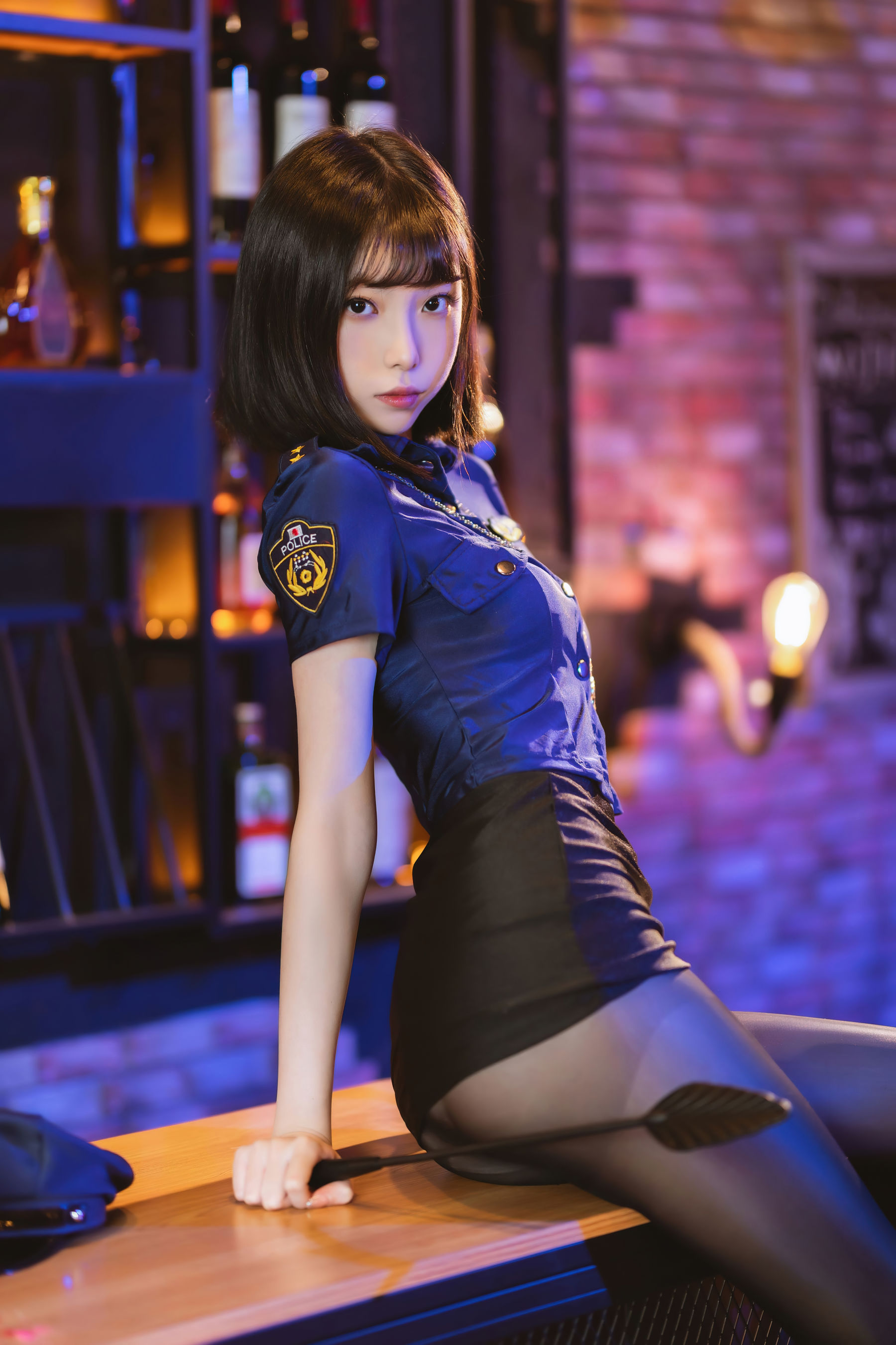 许岚 - 黑丝制服  第46张