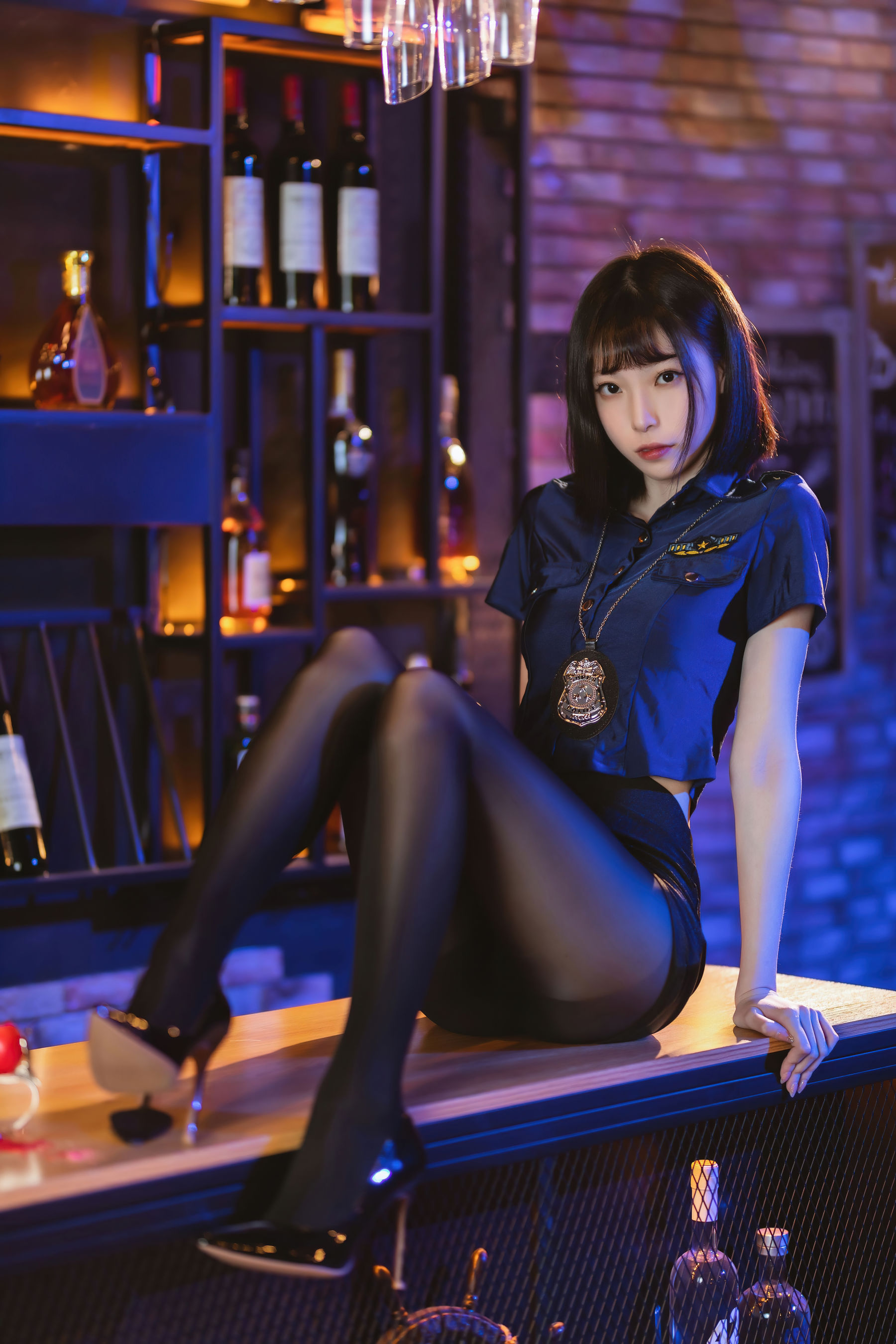 许岚 - 黑丝制服  第47张