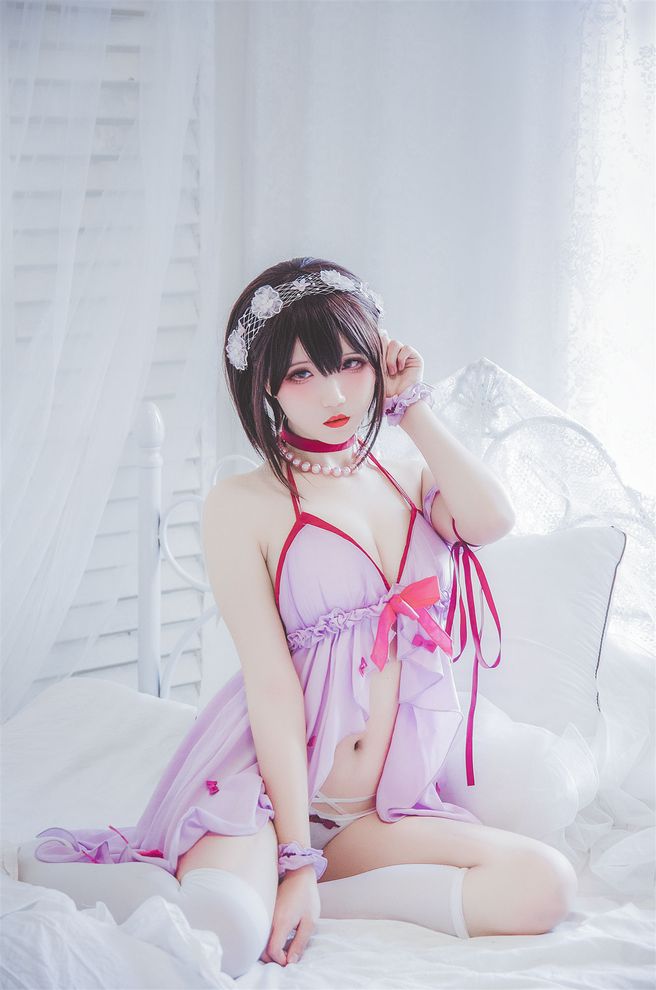 鬼马少女 阿薰kaOri - 加藤惠睡衣  第2张