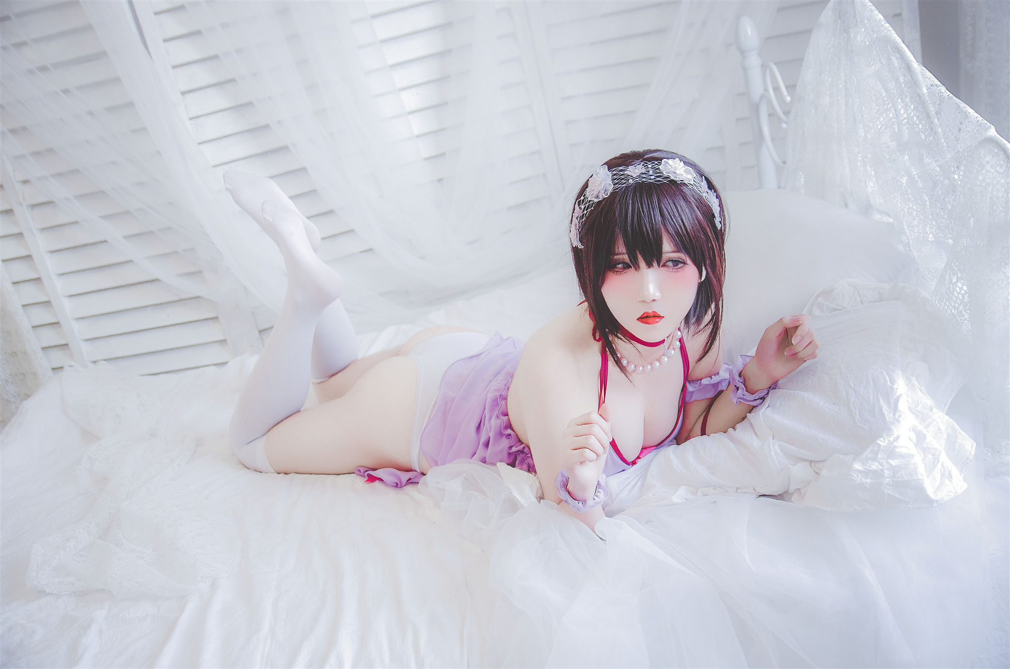 鬼马少女 阿薰kaOri - 加藤惠睡衣  第9张