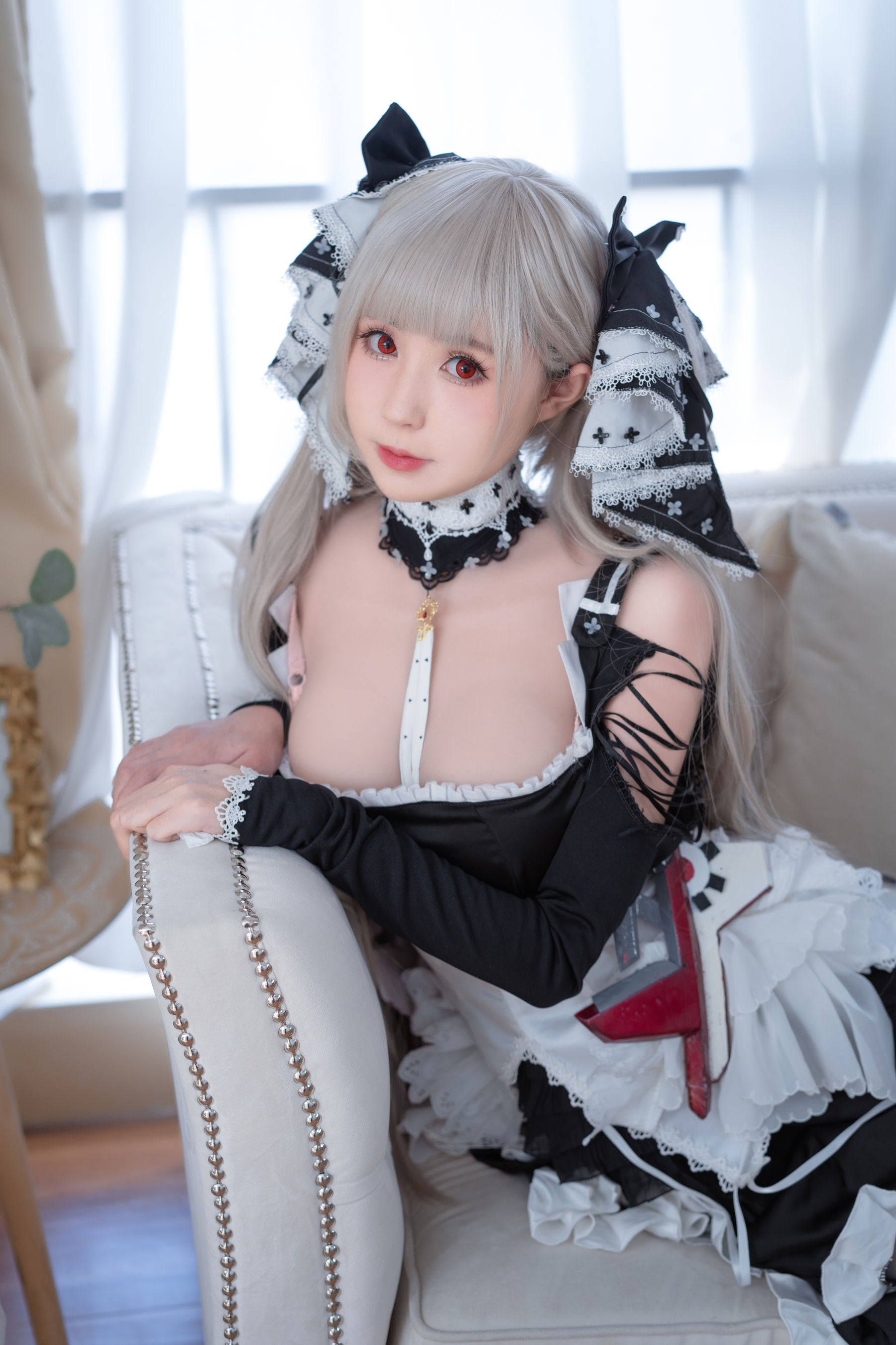 西园寺南歌 写真 - 女仆本 可畏  第21张