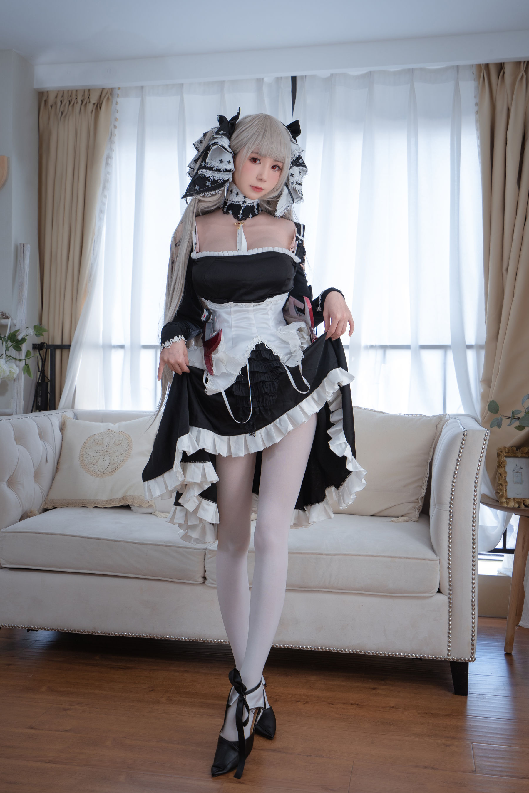 西园寺南歌 写真 - 女仆本 可畏  第24张