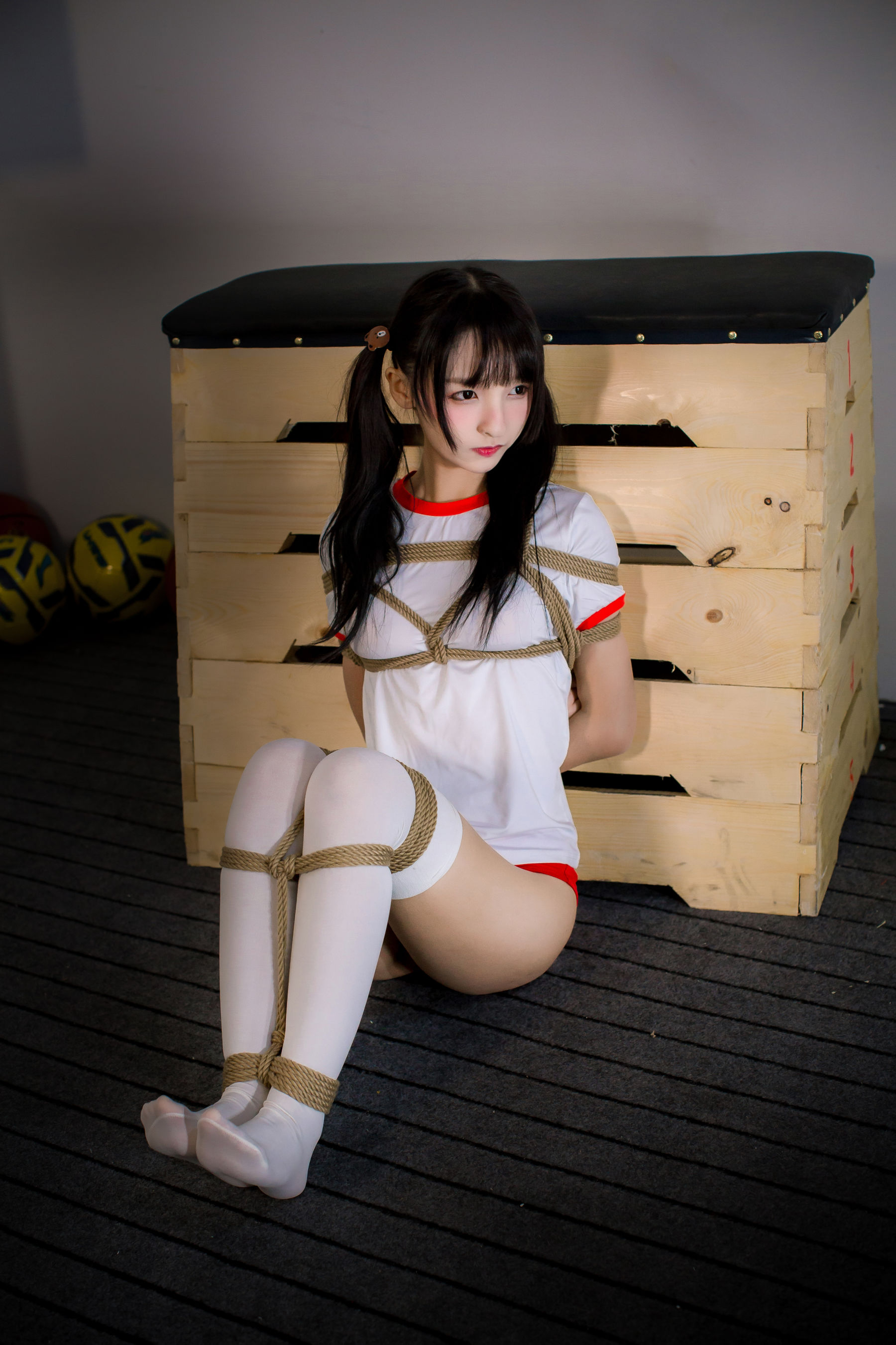 萝莉 神楽板真冬 之绳艺  第142张