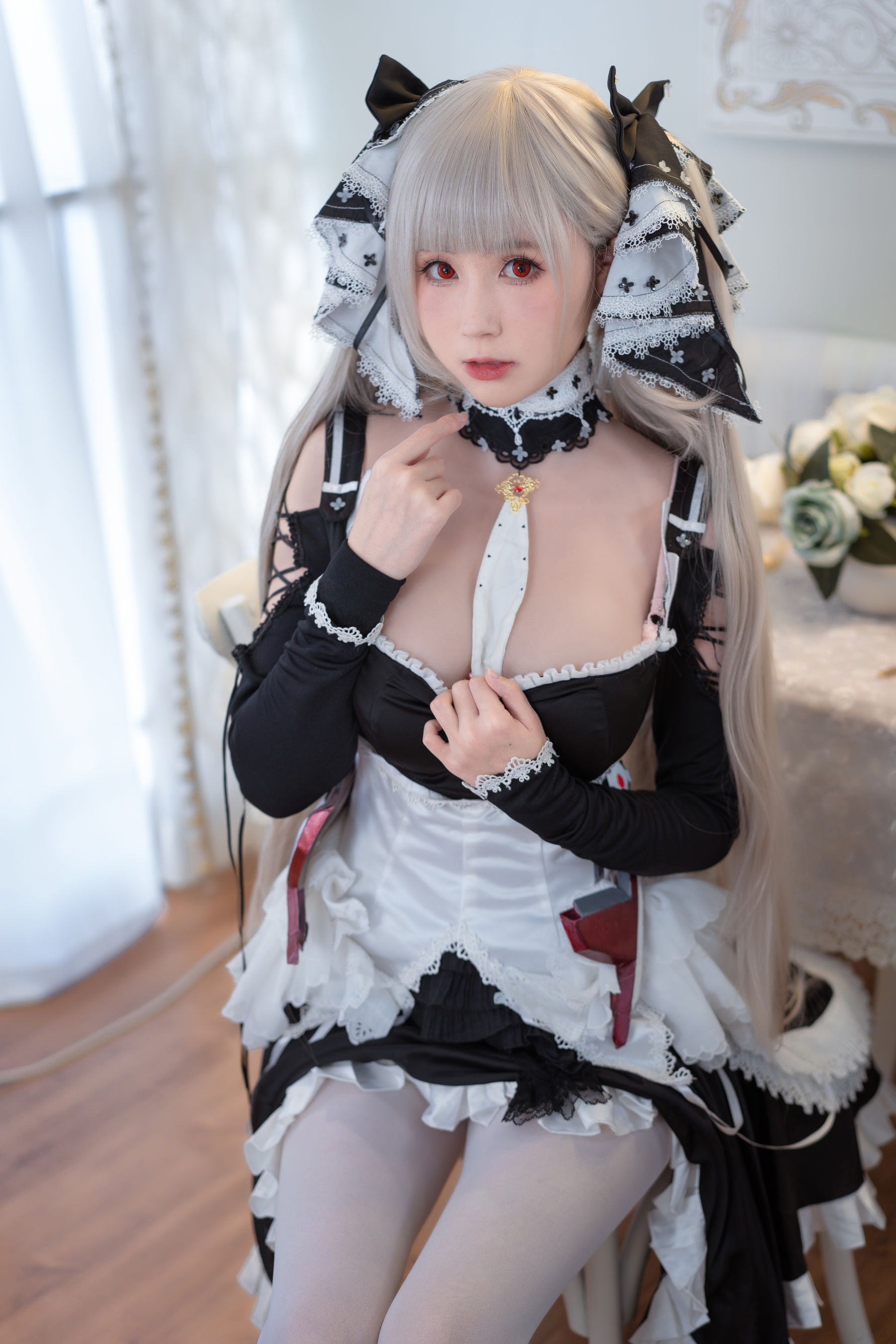 西园寺南歌 写真 - 女仆本 可畏  第13张