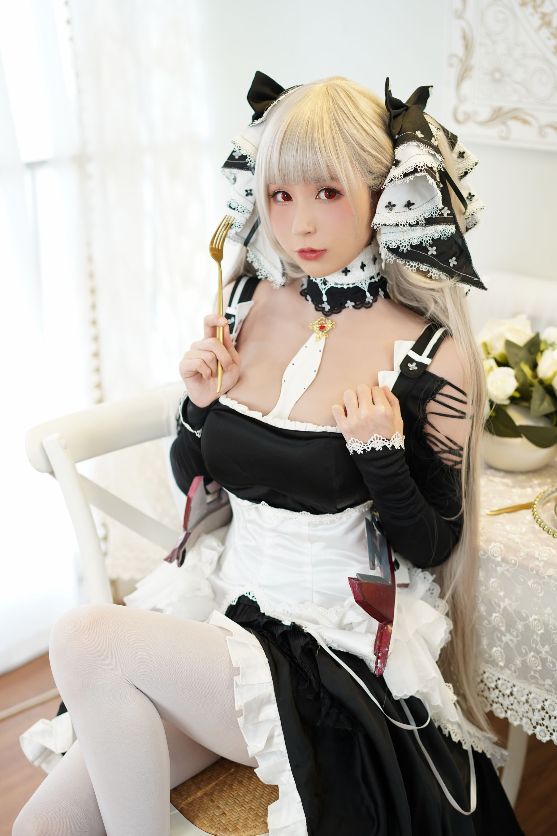 西园寺南歌 写真 - 女仆本 可畏  第2张