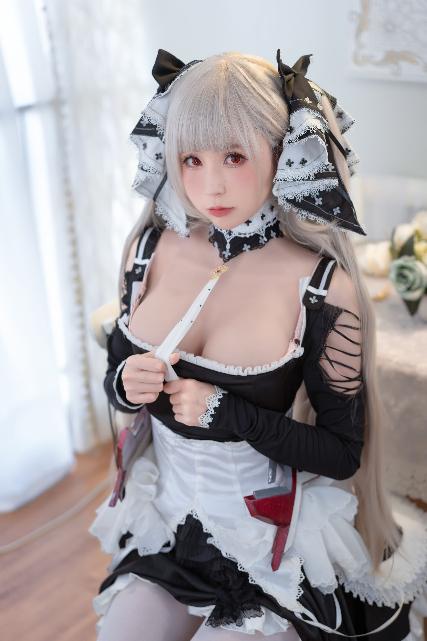 西园寺南歌 写真 - 女仆本 可畏  第14张