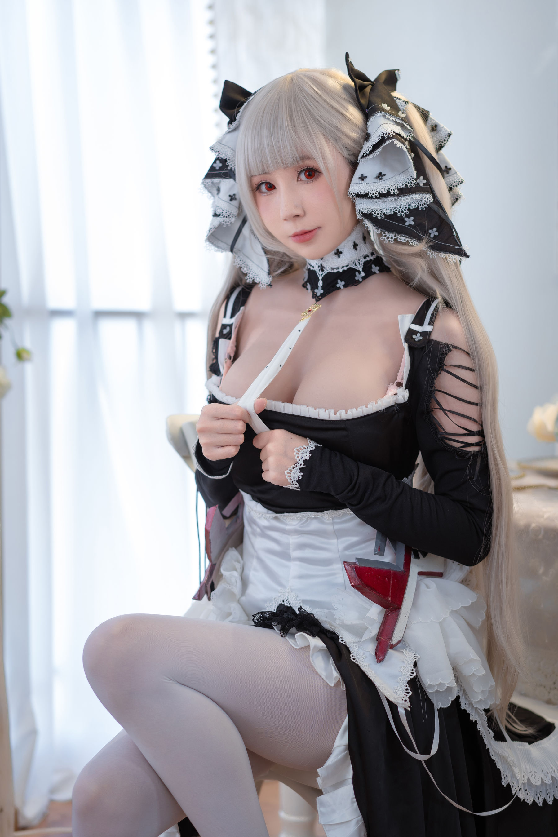 西园寺南歌 写真 - 女仆本 可畏  第15张