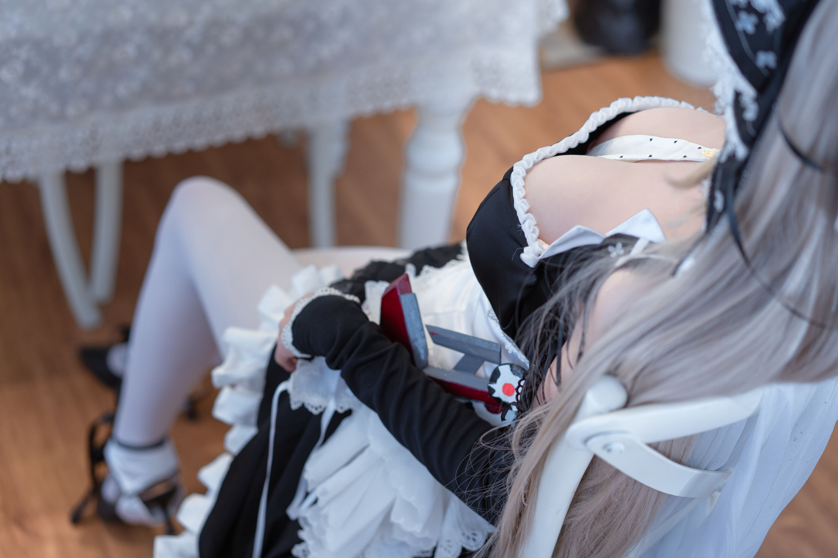 西园寺南歌 写真 - 女仆本 可畏  第18张