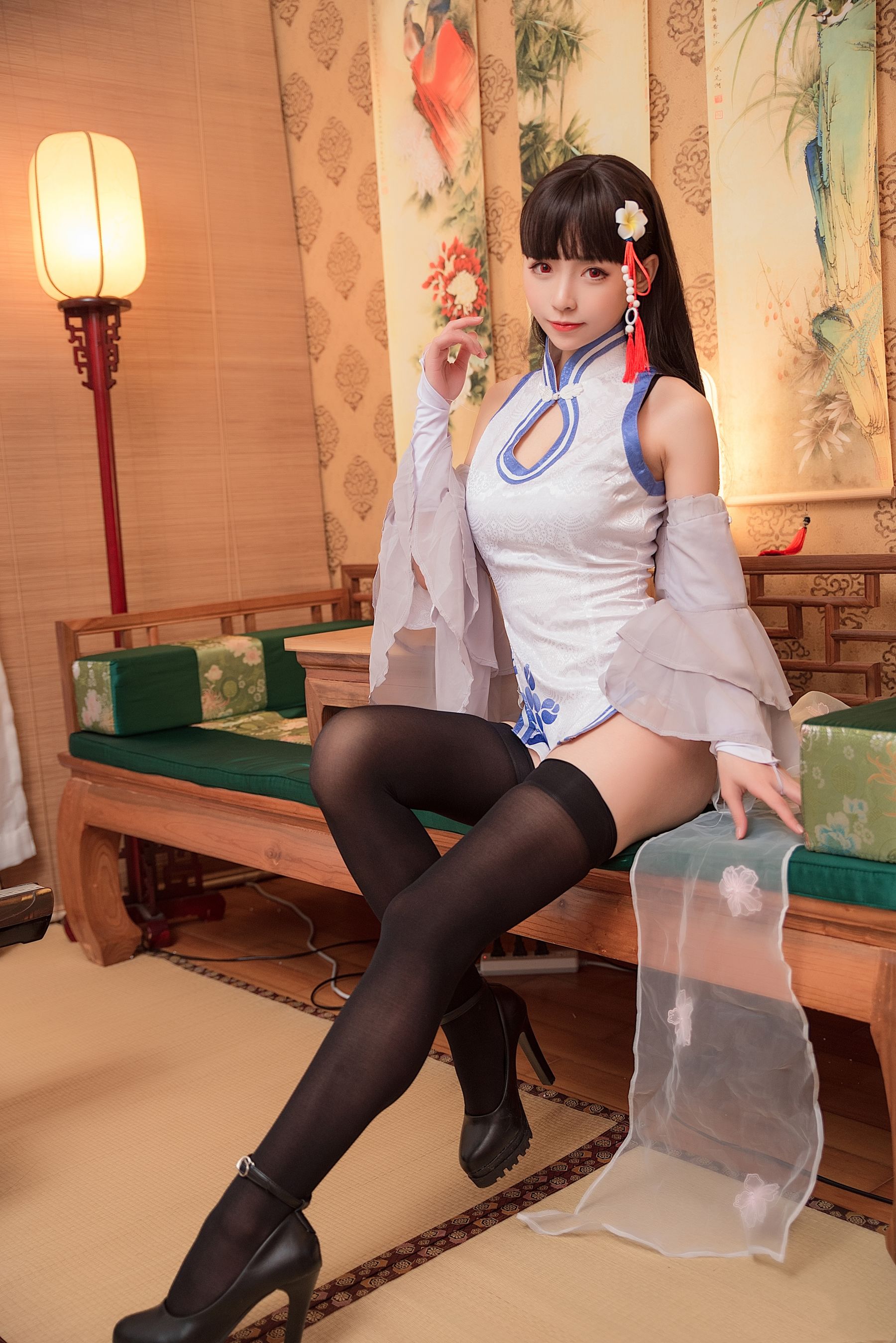 动漫博主大大卷卷小卷 - 碧蓝航线逸仙&amp;英雄联盟阿狸