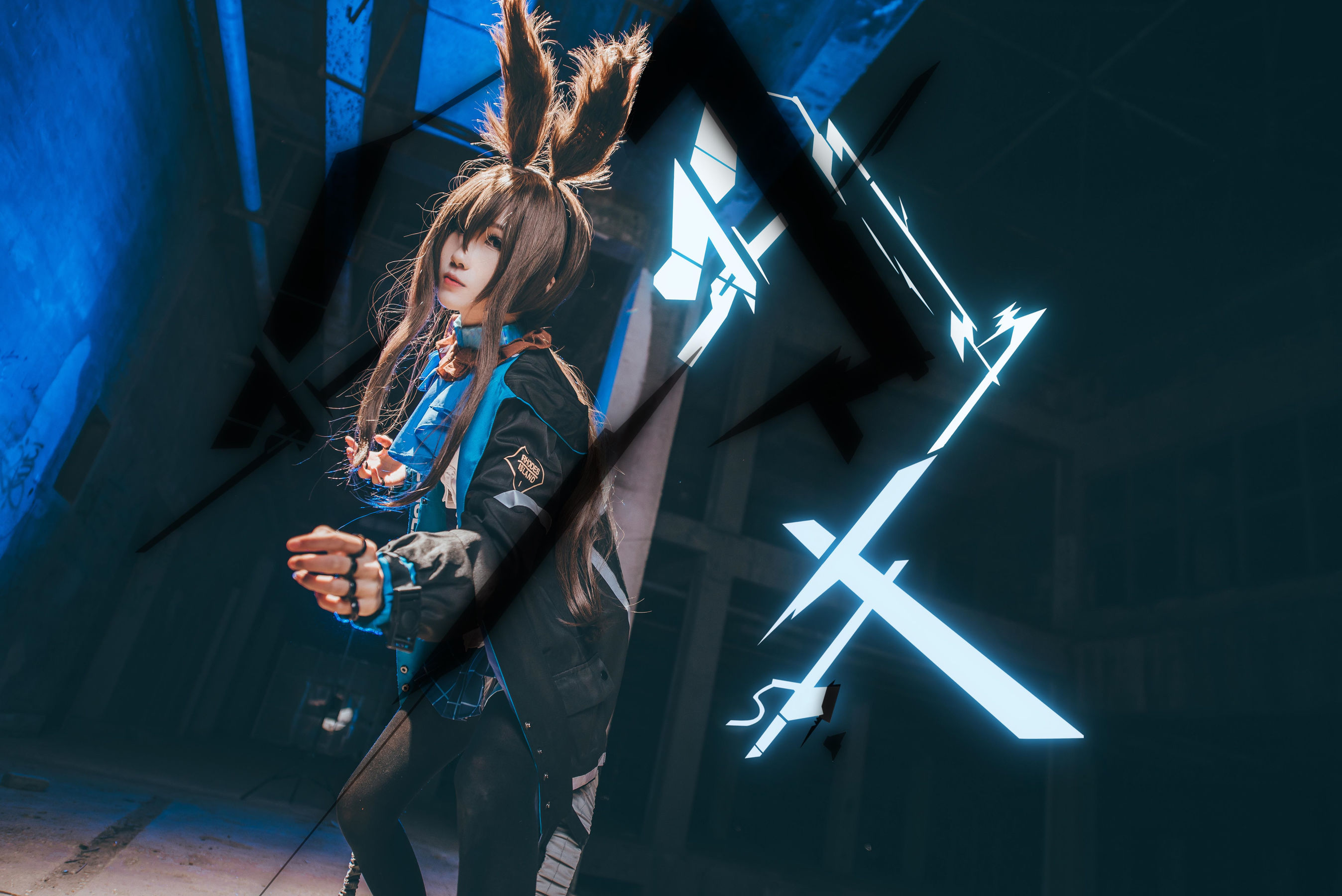 妖君白研 - 明日方舟COS美少女 COSER兽耳阿米娅  第10张