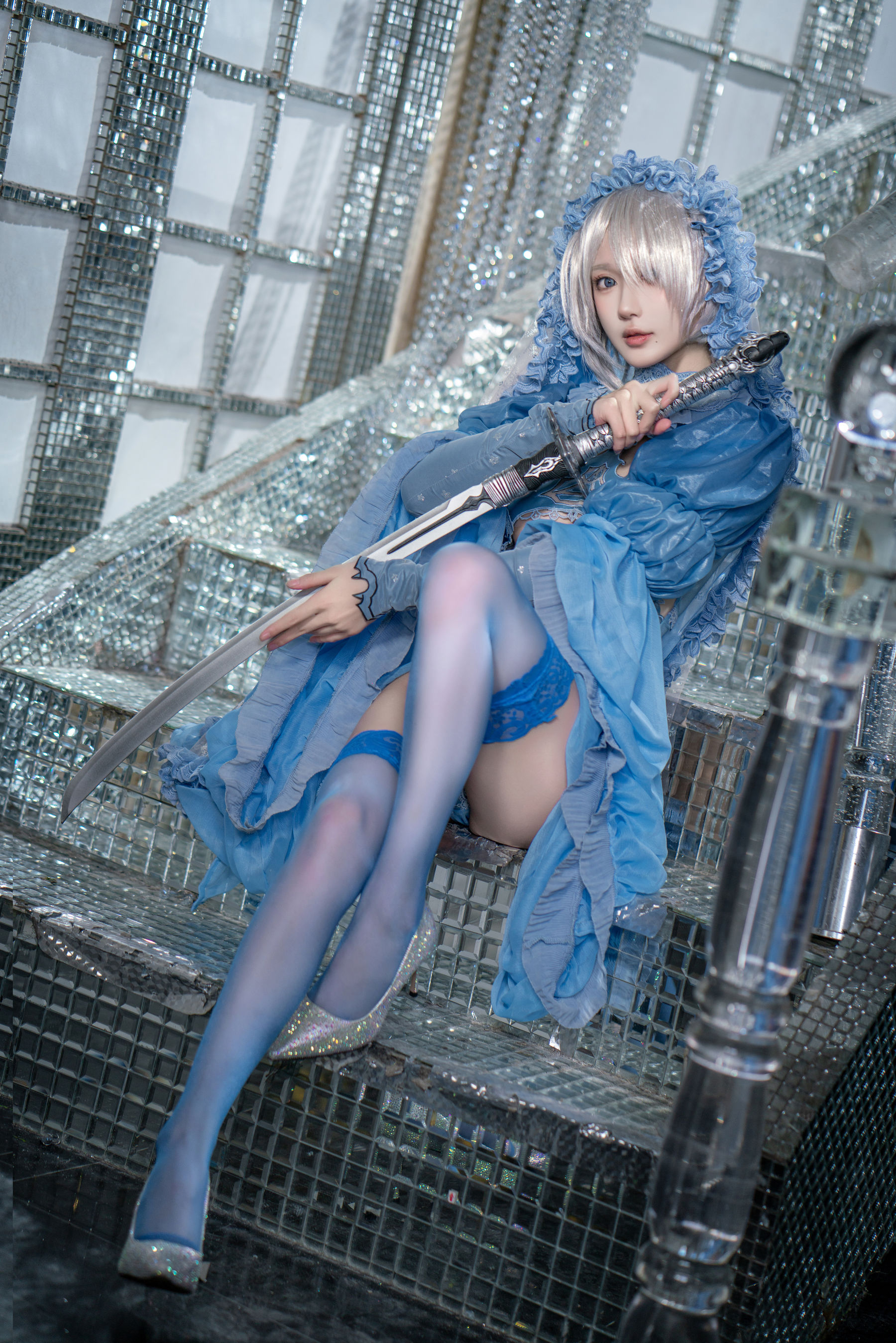 动漫博主阿包也是兔娘 - 冰雪2B  第27张