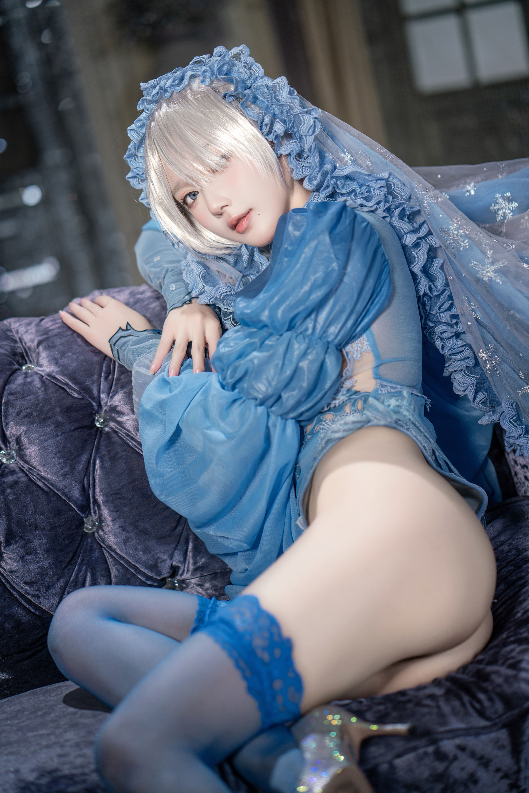 动漫博主阿包也是兔娘 - 冰雪2B  第37张