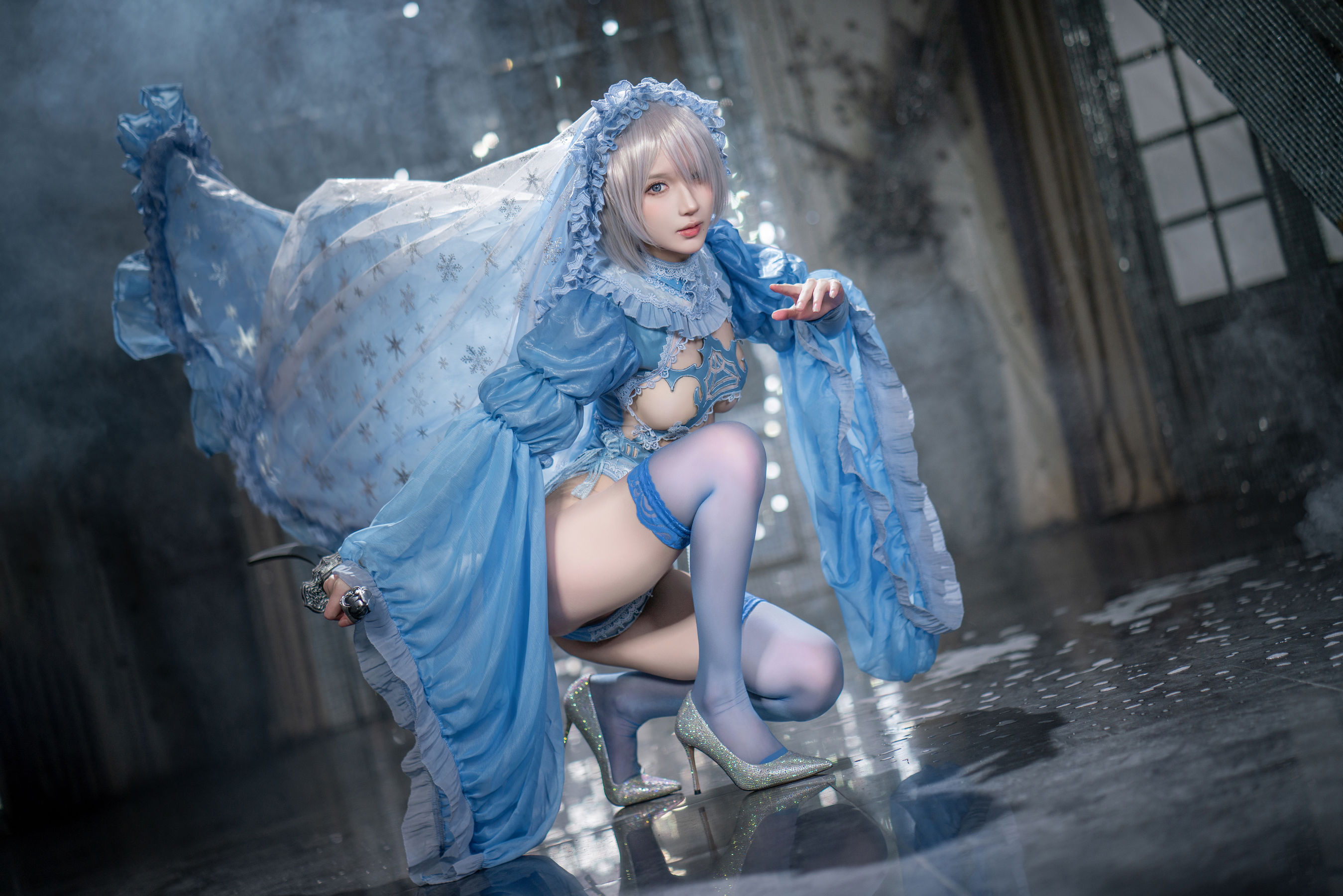 动漫博主阿包也是兔娘 - 冰雪2B  第15张